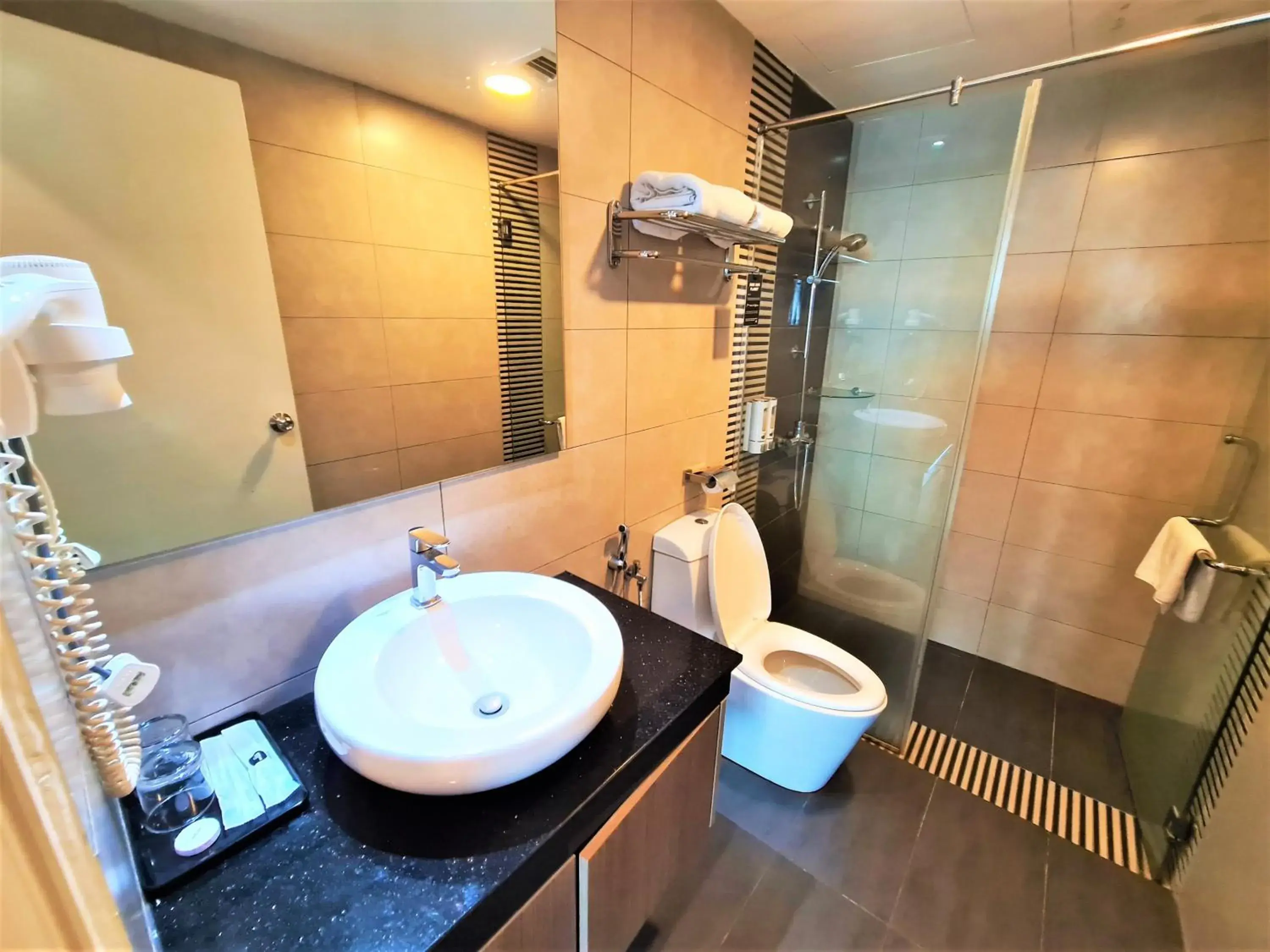 Bathroom in Nexus Business Suite Hotel