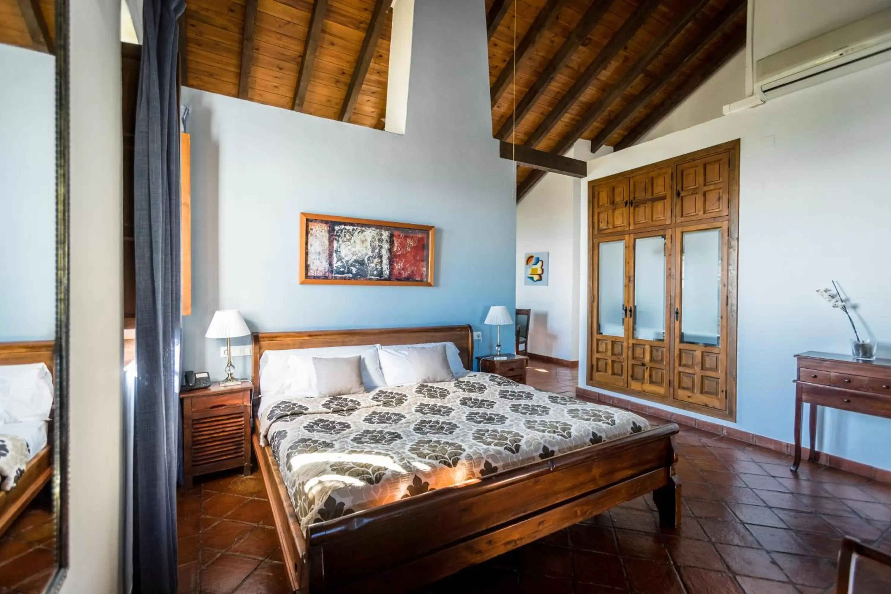 Bed in La Fuente del Sol Hotel & Spa