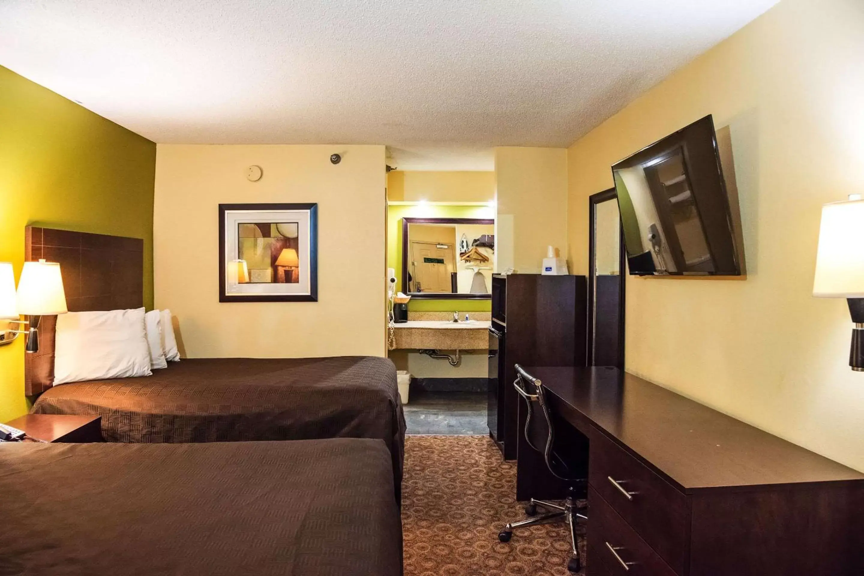 Photo of the whole room in Rodeway Inn & Suites