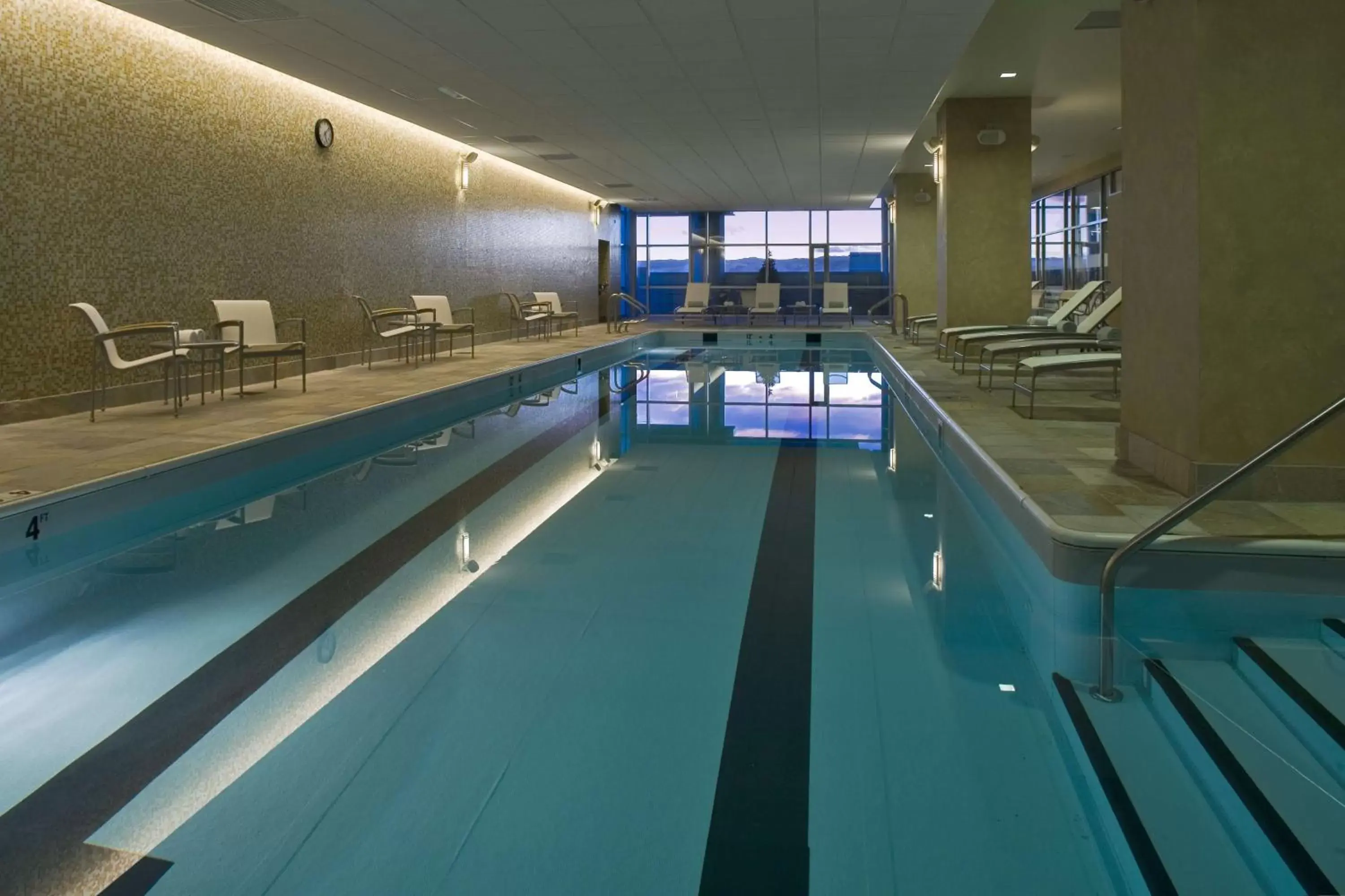 Swimming pool in Hyatt Regency Denver at Colorado Convention Center Swimming pool in Hyatt Regency Denver at Colorado Convention Center
