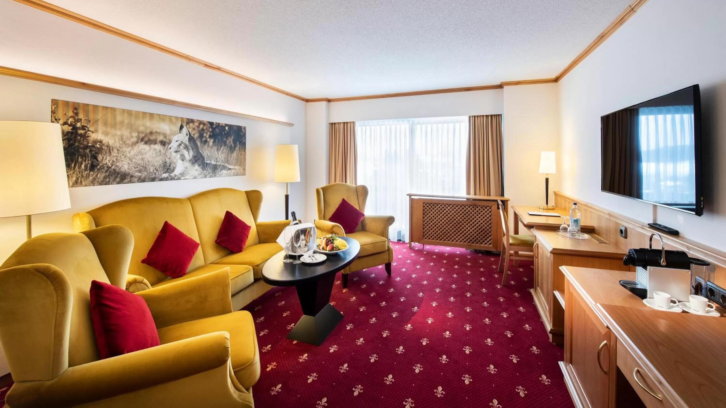 Living room in Sonnenhof Resort Bayerischer Wald