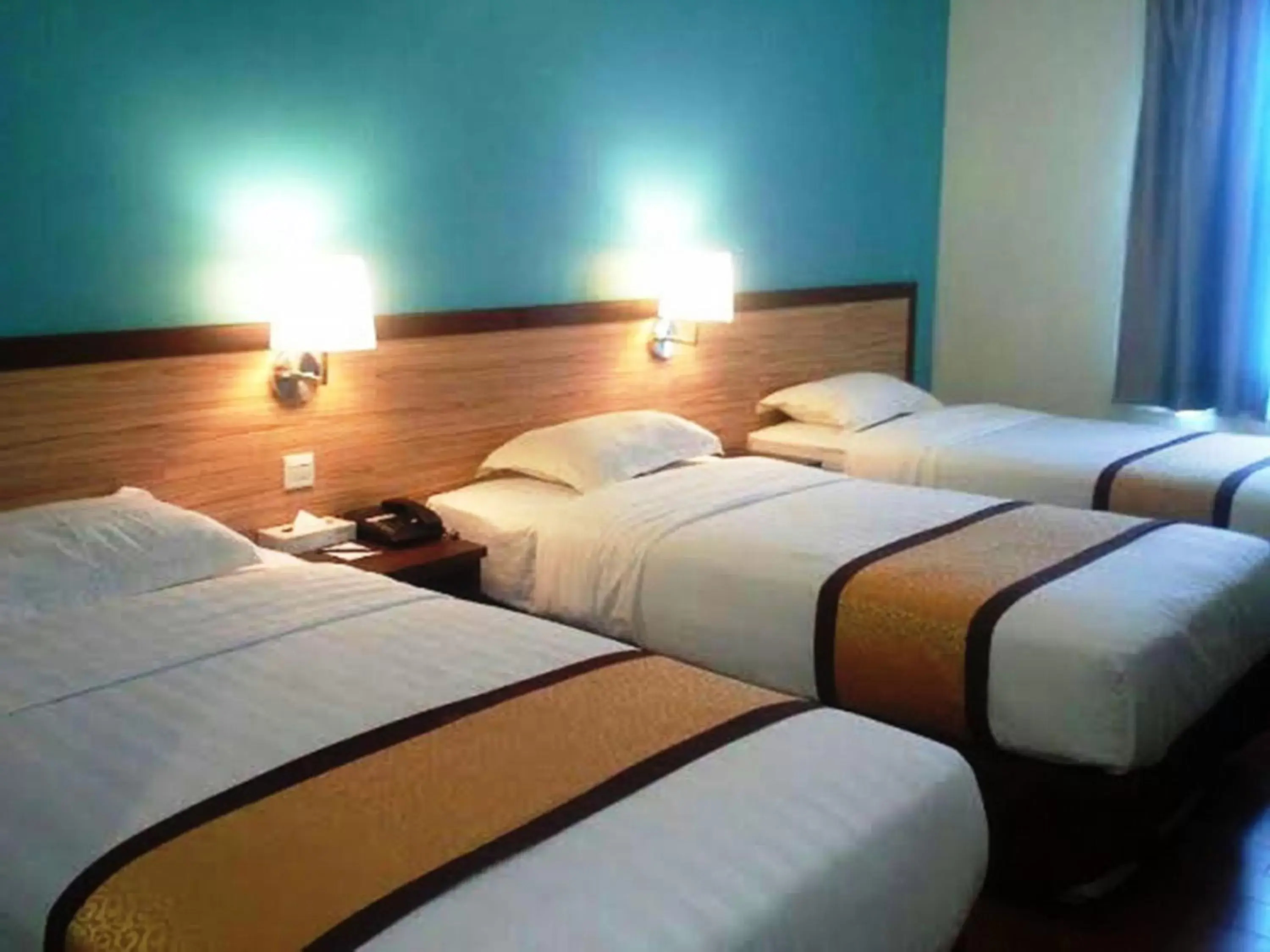 Bed in TD Lodge Kota Belud