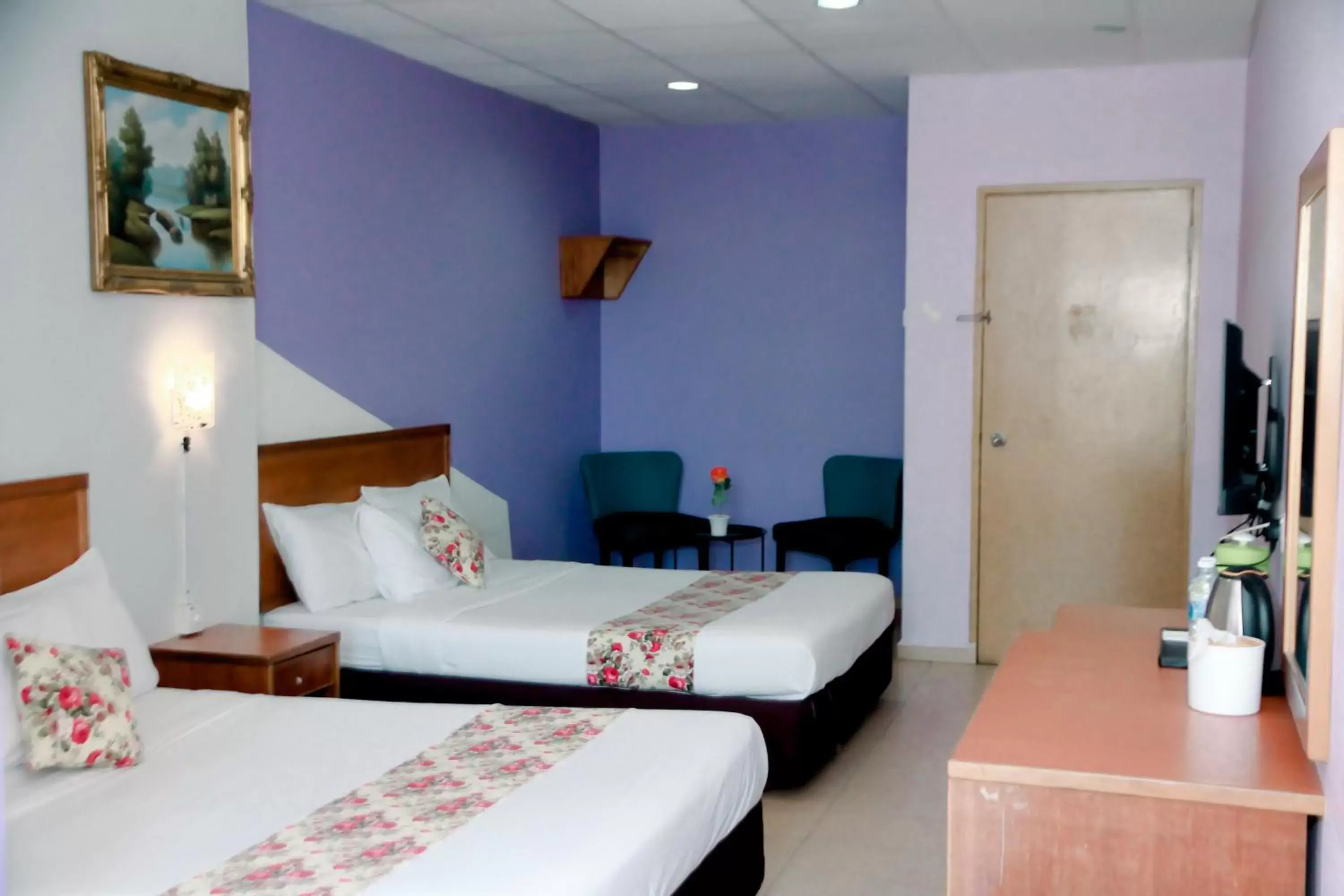 Bed in HOTEL D VIEW MERSING Bed in HOTEL D VIEW MERSING