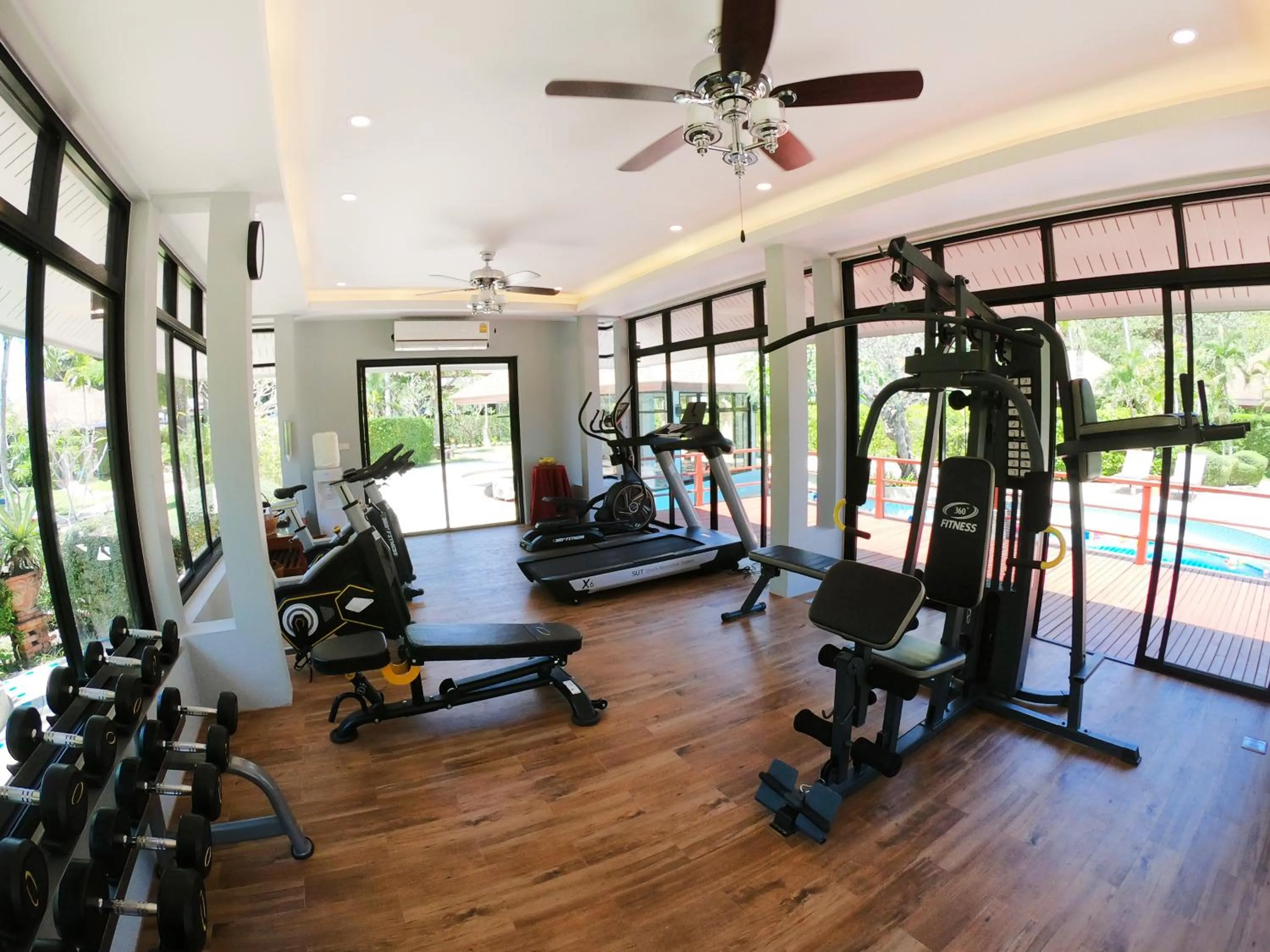 Fitness centre/facilities in Lanta Sand Resort & Spa