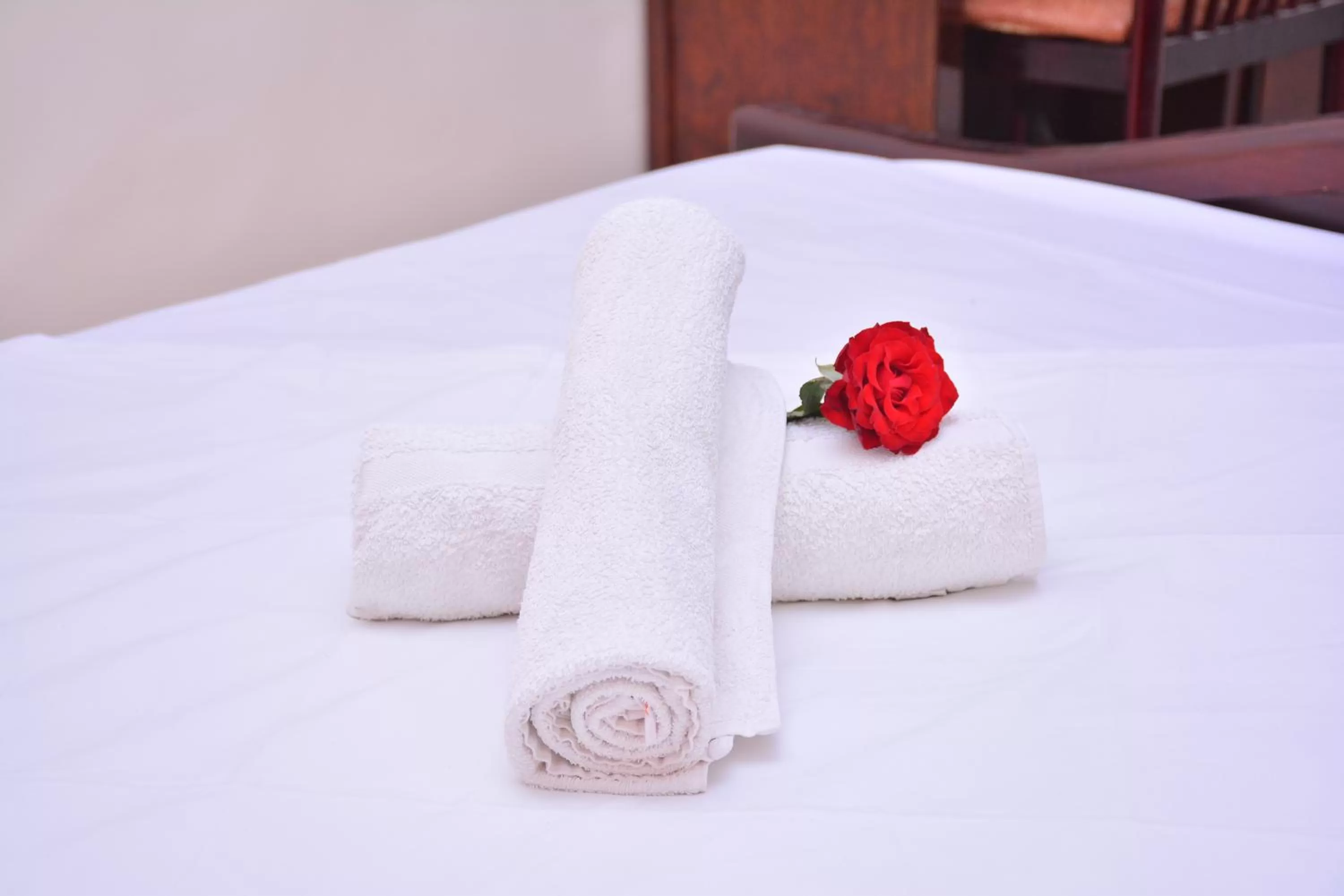 Bed in Hôtel Elfekri