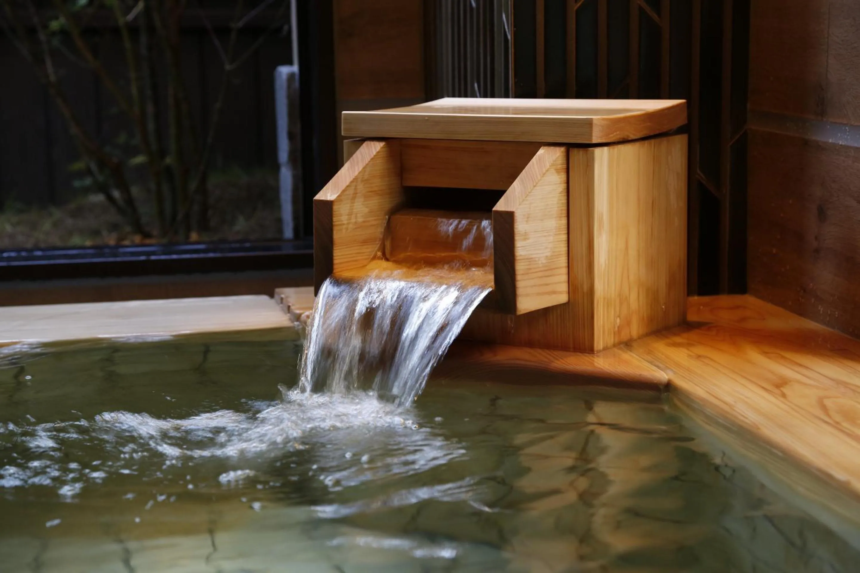 Hot Spring Bath in Onyado Nono Nara Natural Hot Spring