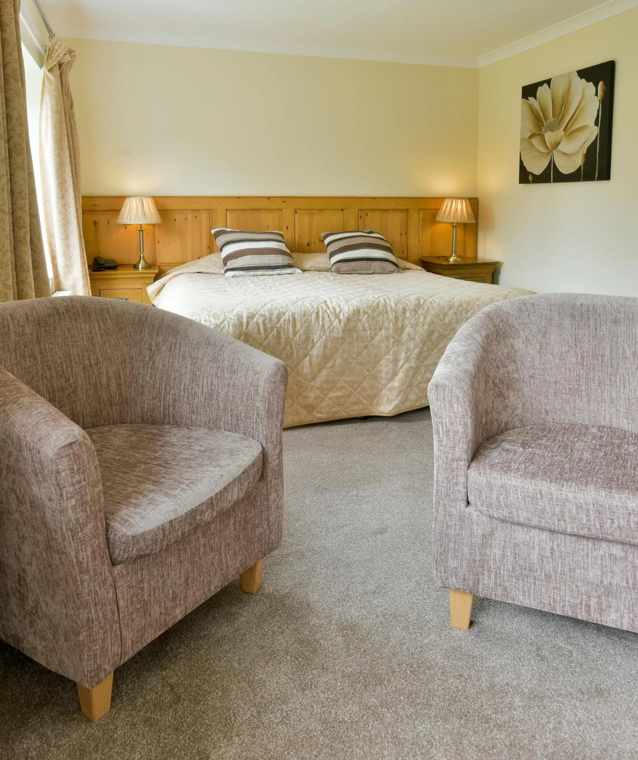 Bedroom, Bed in Edenhall Country Hotel