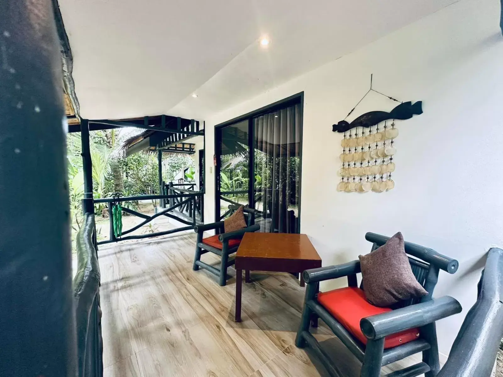 Balcony/Terrace, Seating Area in El Nido Coco Resort