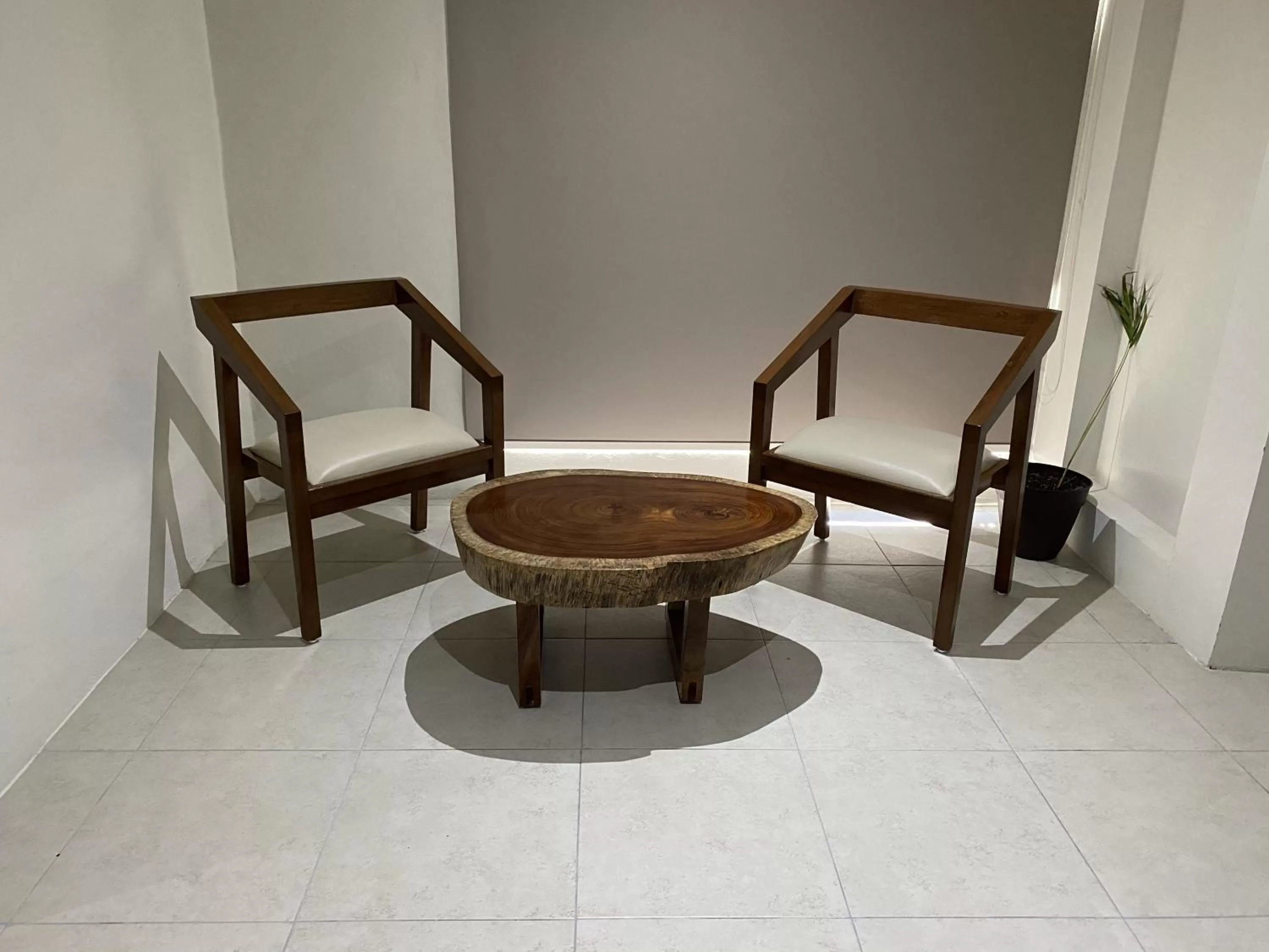 Living room in Cuxos Hotel Beachfront