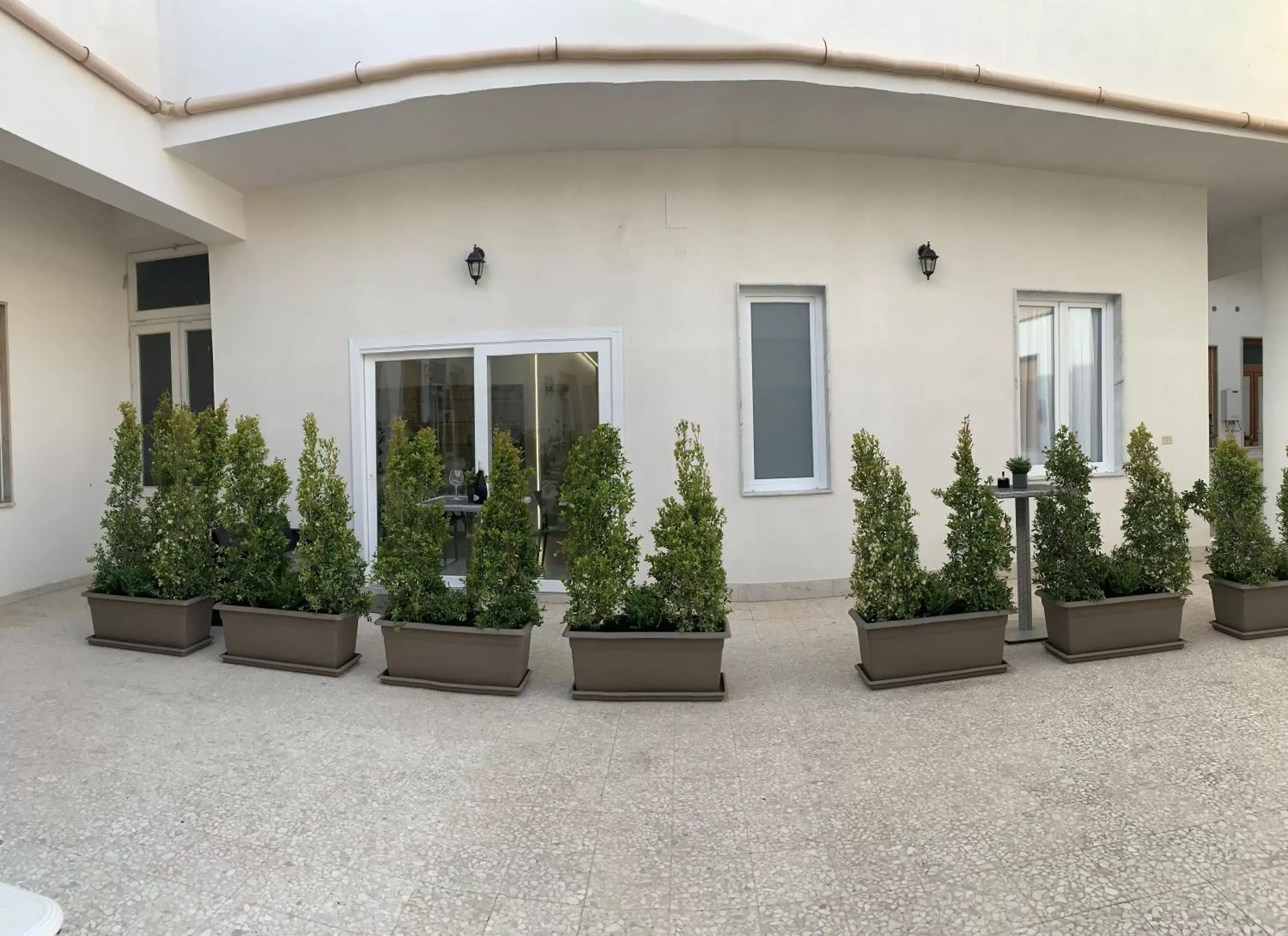 Patio, Property Building in Thalya Luxury Rooms