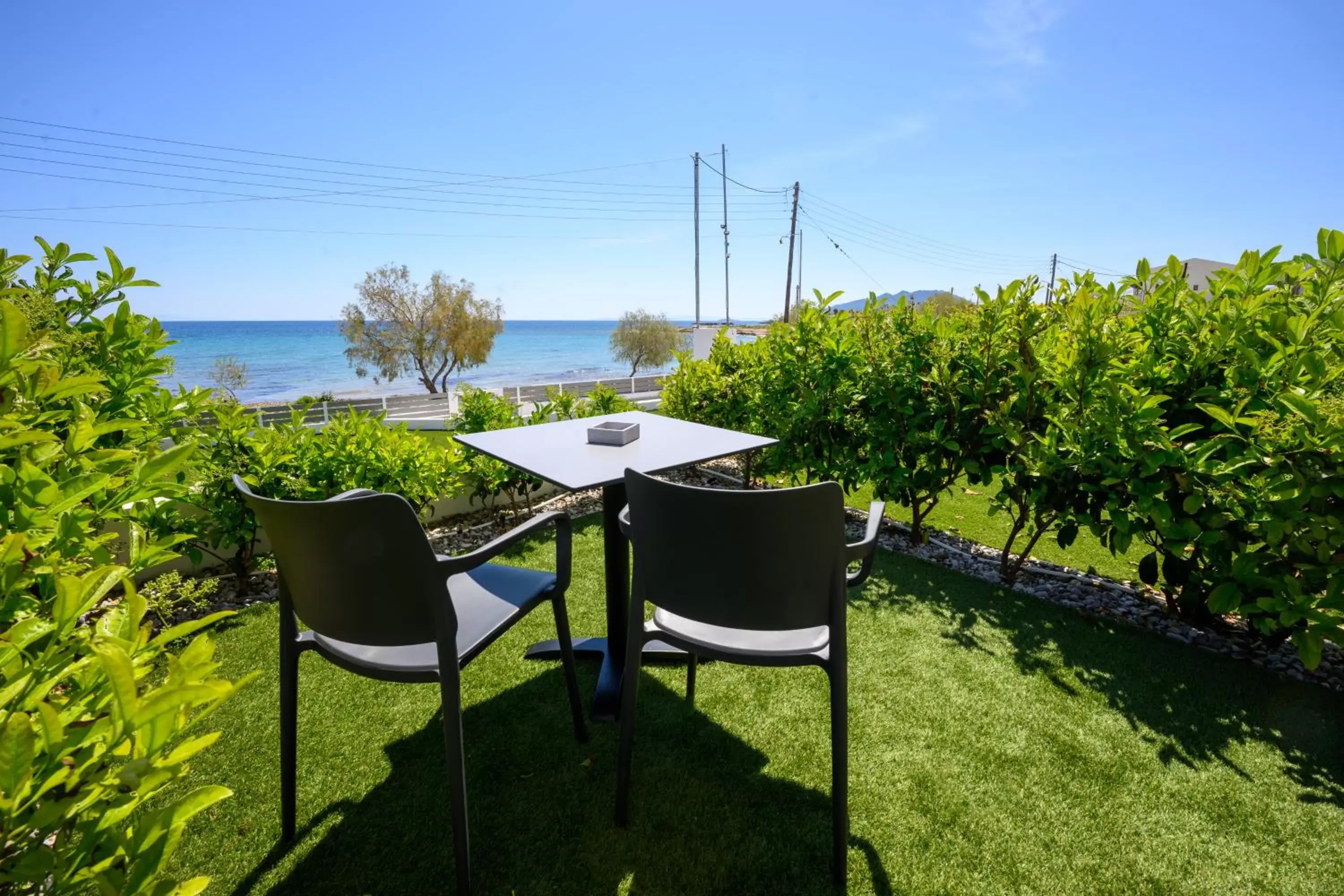 Balcony/Terrace in CUBES ON THE BEACH Athens Airport