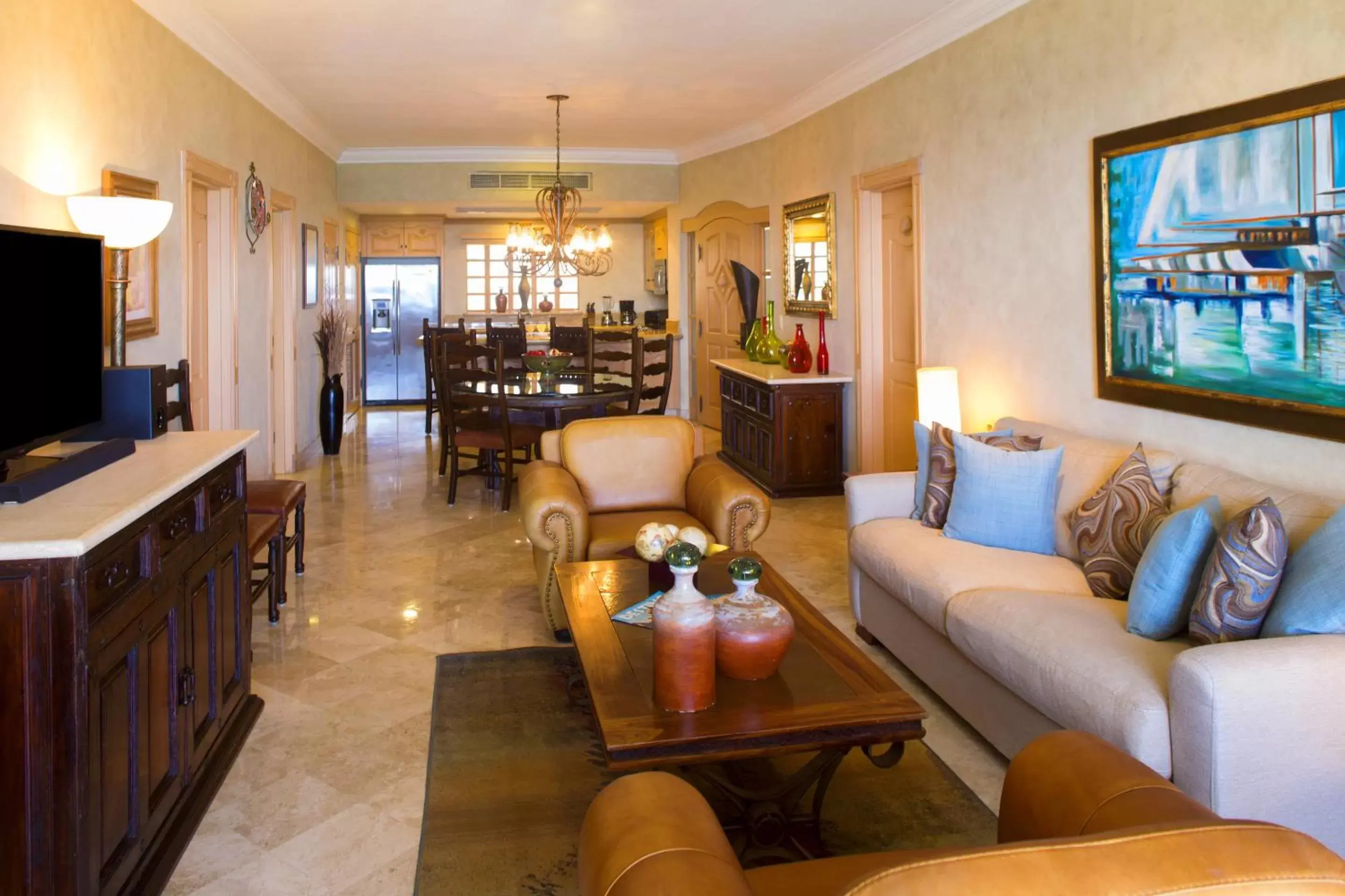 Living room, Seating Area in Villa la Estancia Beach Resort & Spa