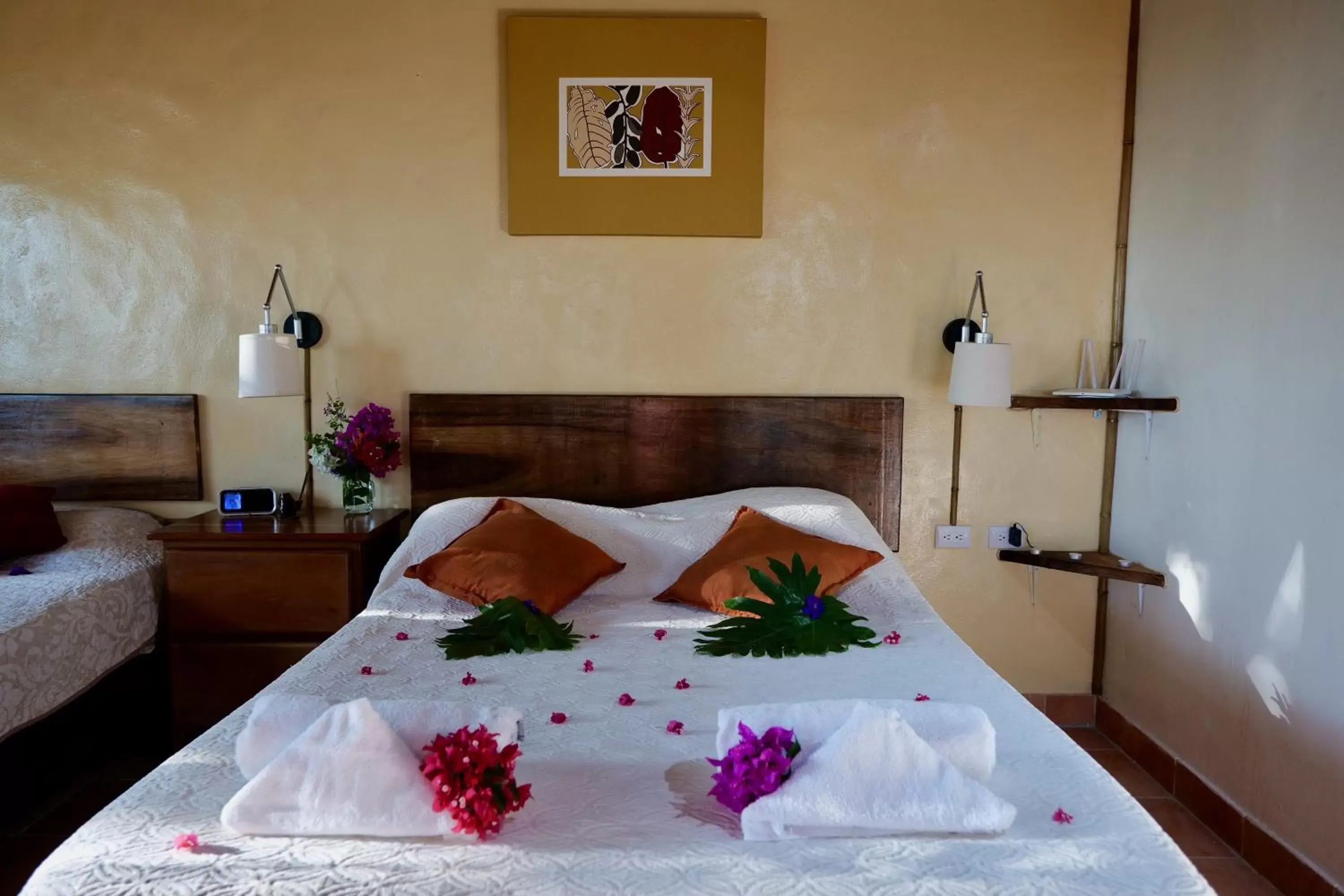 Bed in El Mirador Glamping & Apartments & Woodhouse & Swimingpool