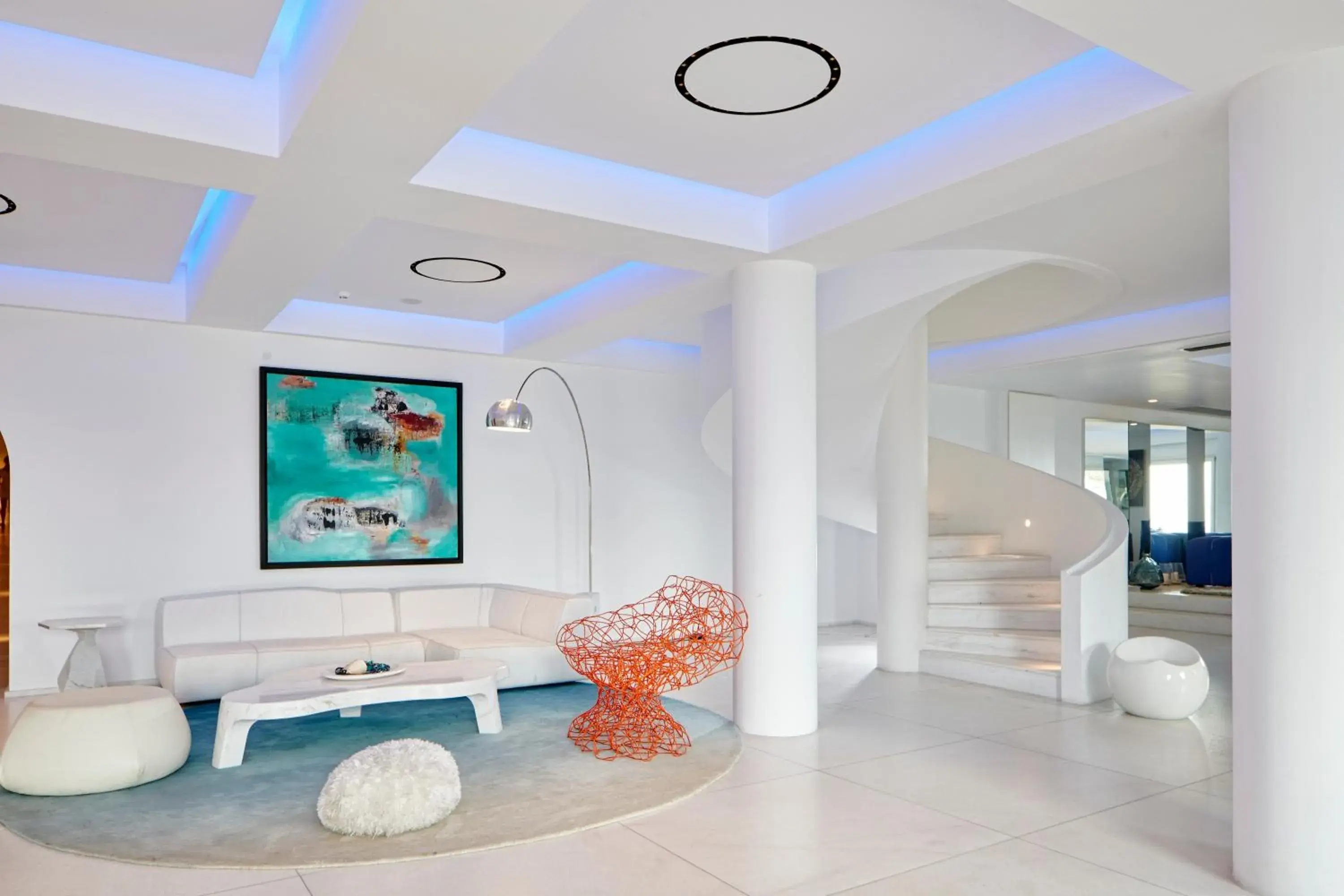 Lobby or reception in Myconian Ambassador Relais & Chateaux Lobby or reception in Myconian Ambassador Relais & Chateaux