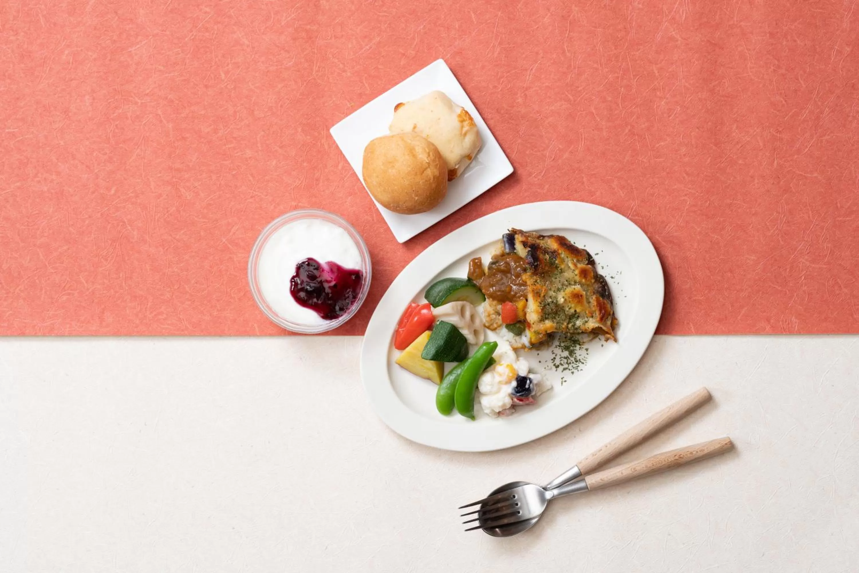 Breakfast in Vessel Hotel Kanda Kitakyushu Airport