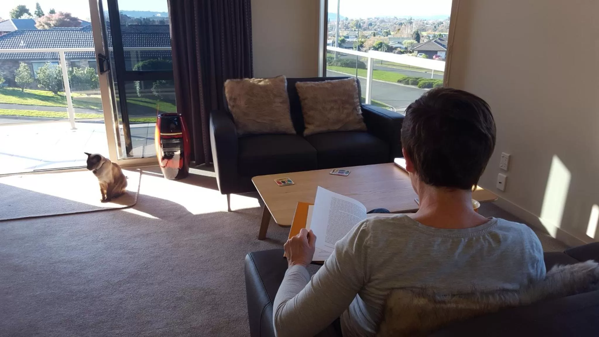 Living room in Rotorua Views B&B/Apartment