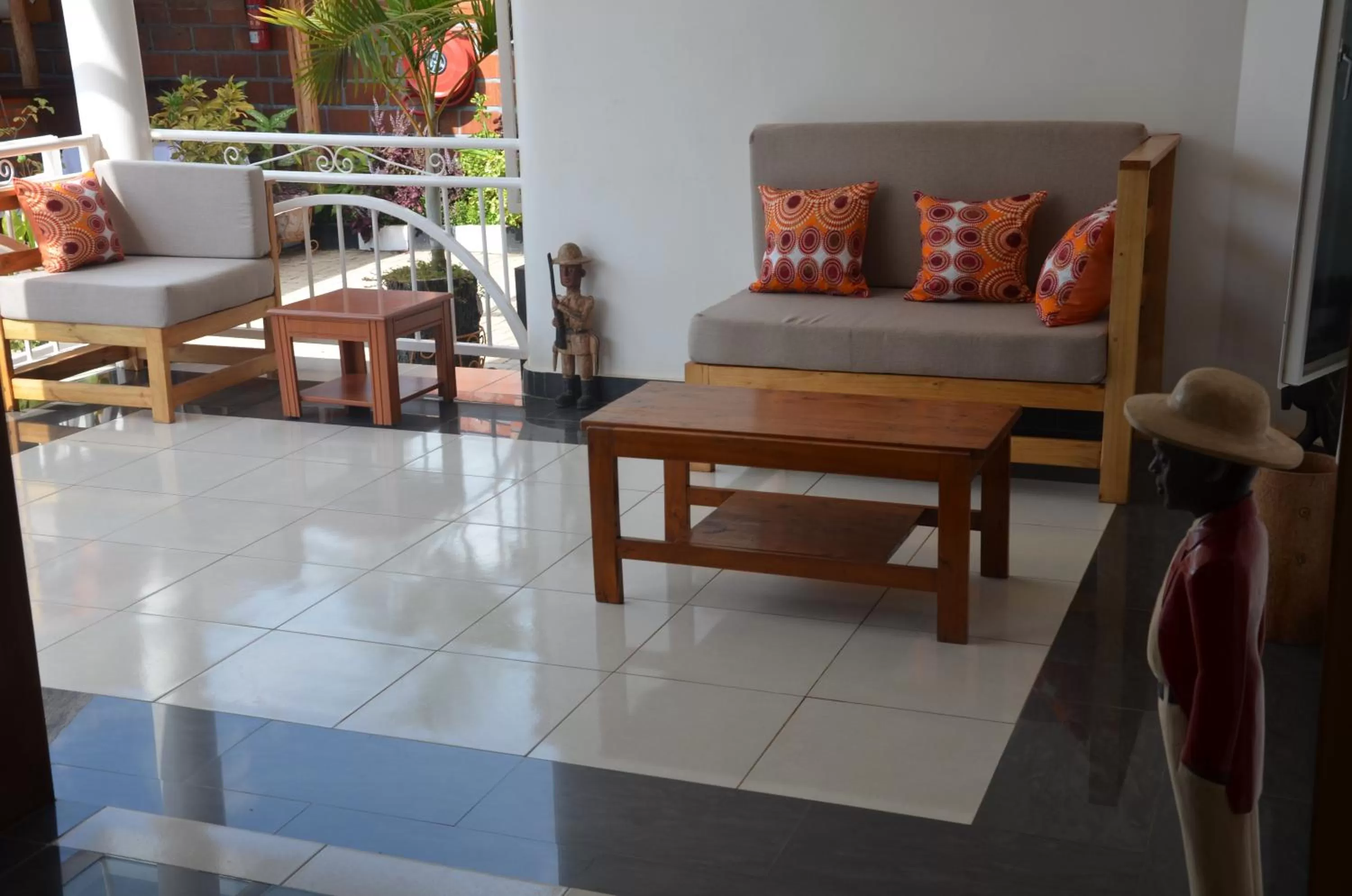 Balcony/Terrace in Villa Asimba