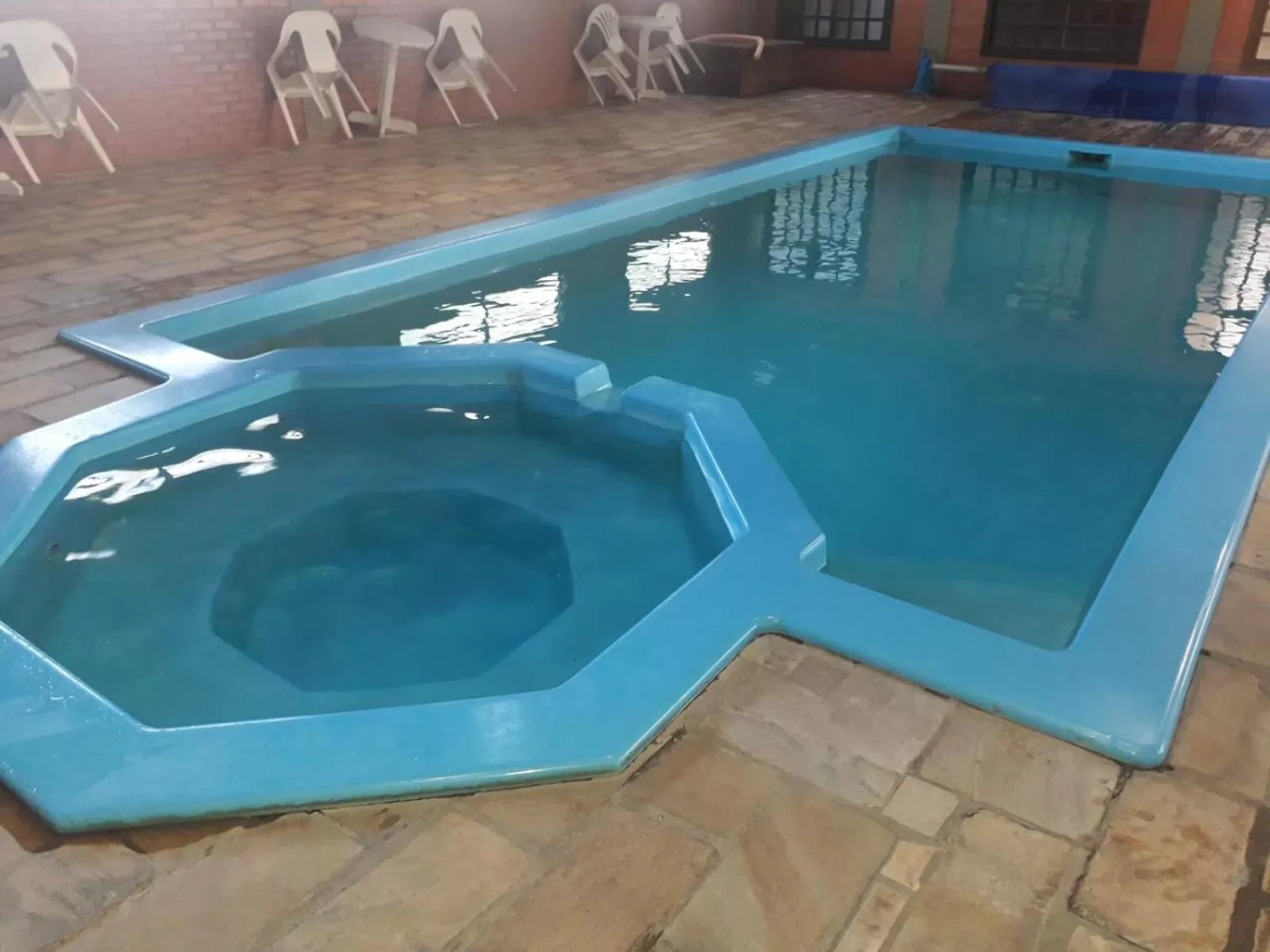 Swimming pool in Flamboyant Hotel