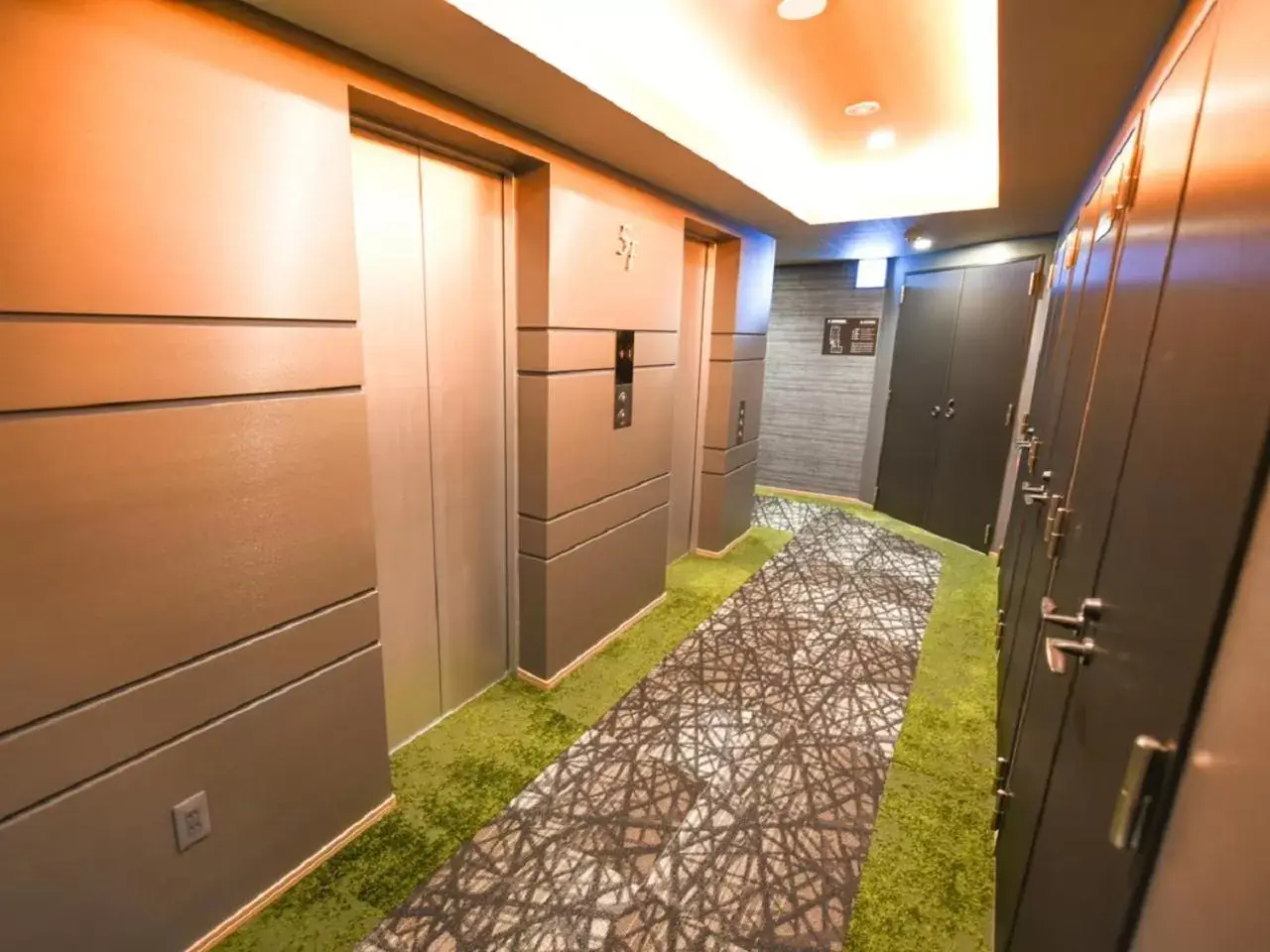 elevator in HOTEL LiVEMAX Fukuoka Tenjin