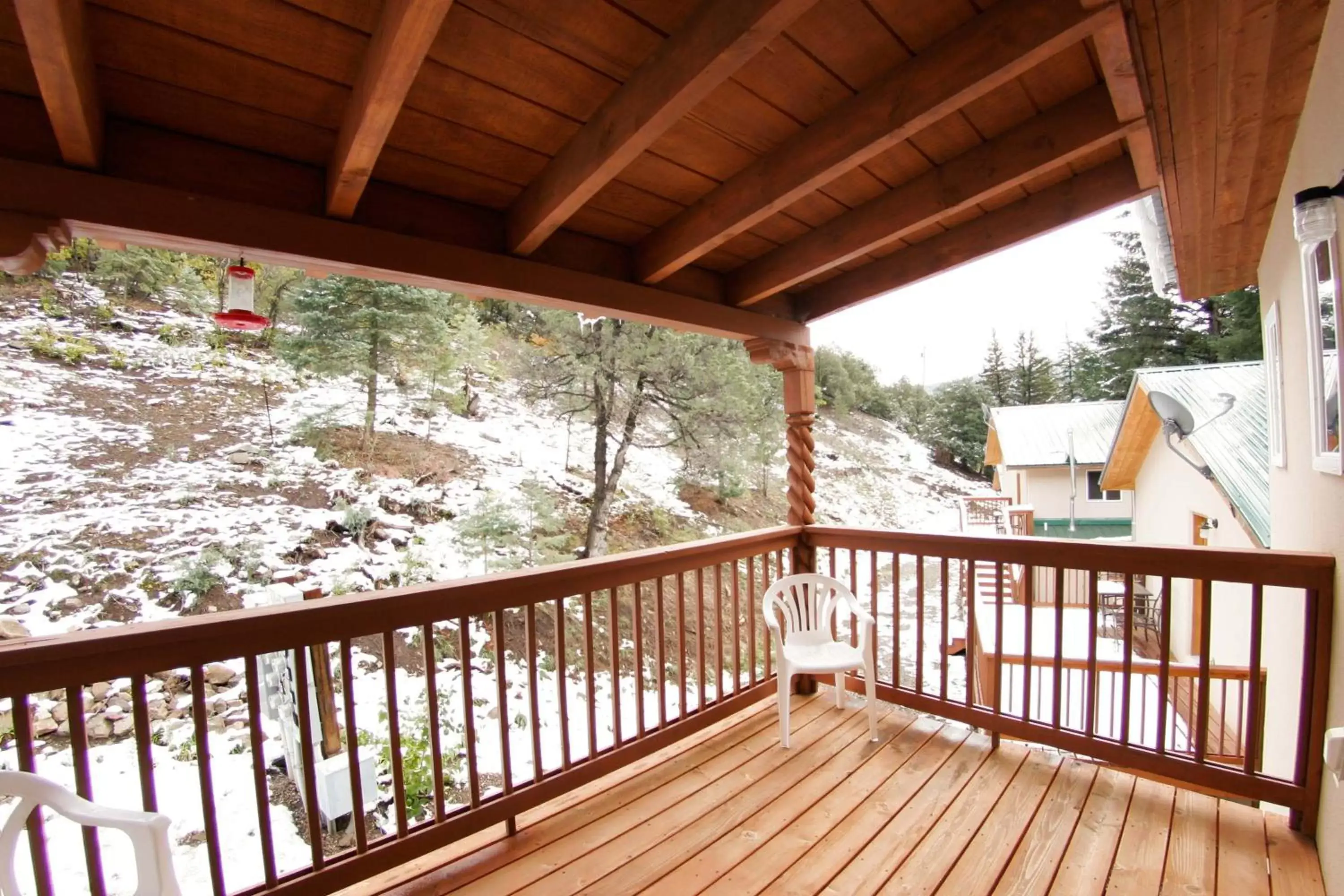 Balcony/Terrace in Shady Brook Inn Village/Resort