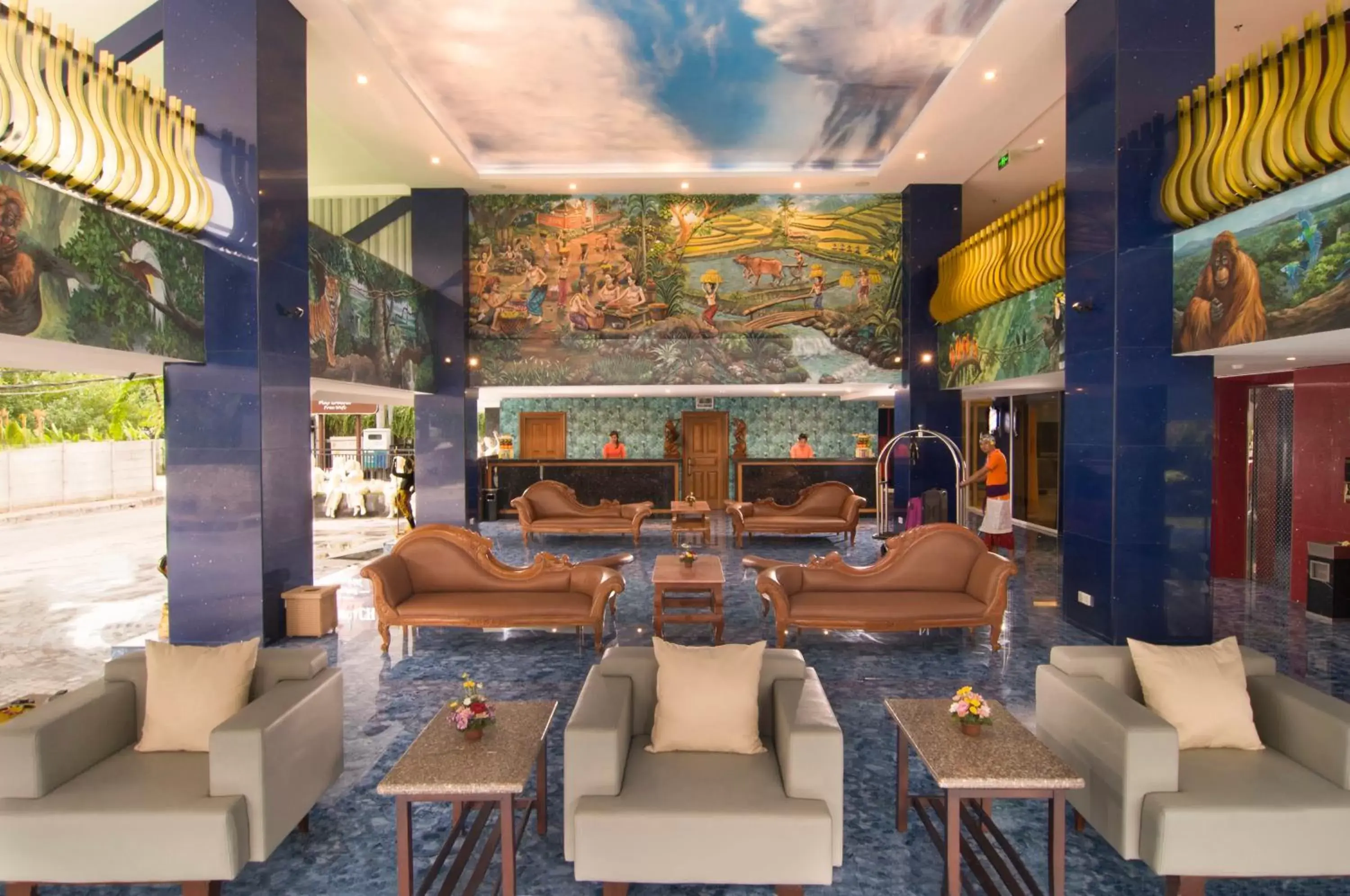 Lobby or reception in Sulis Beach Hotel & Spa Lobby or reception in Sulis Beach Hotel & Spa