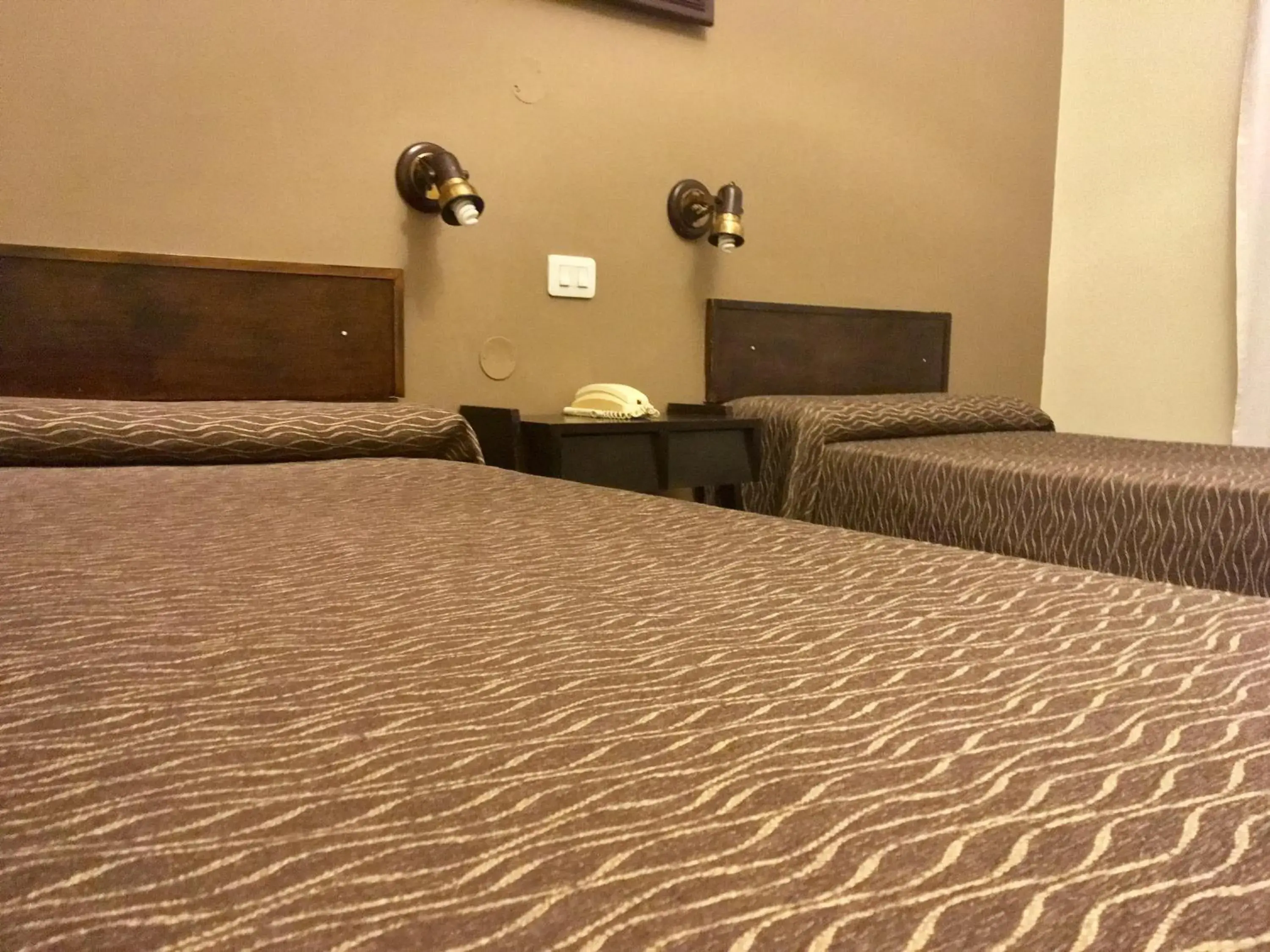 Bed in Hotel Premier