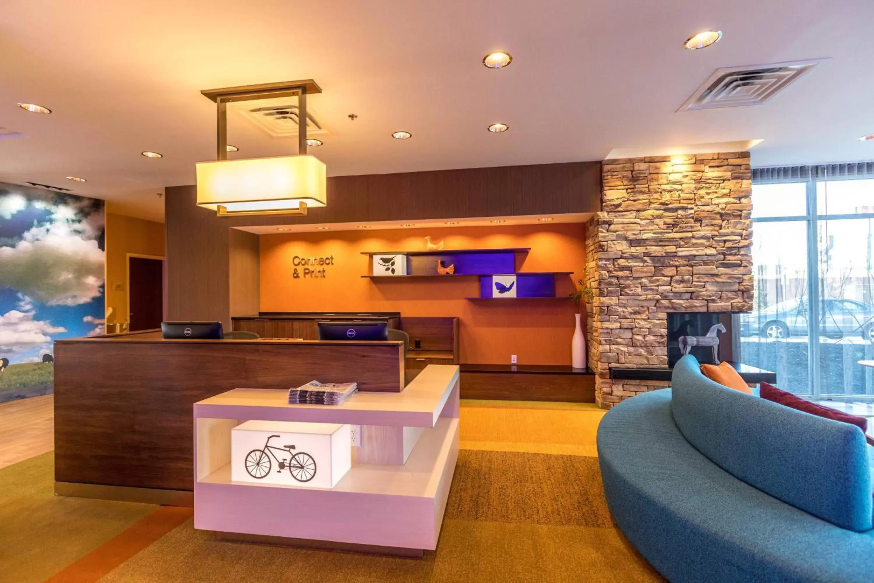 Business facilities, Lobby/Reception in Fairfield Inn & Suites by Marriott Atlanta Acworth