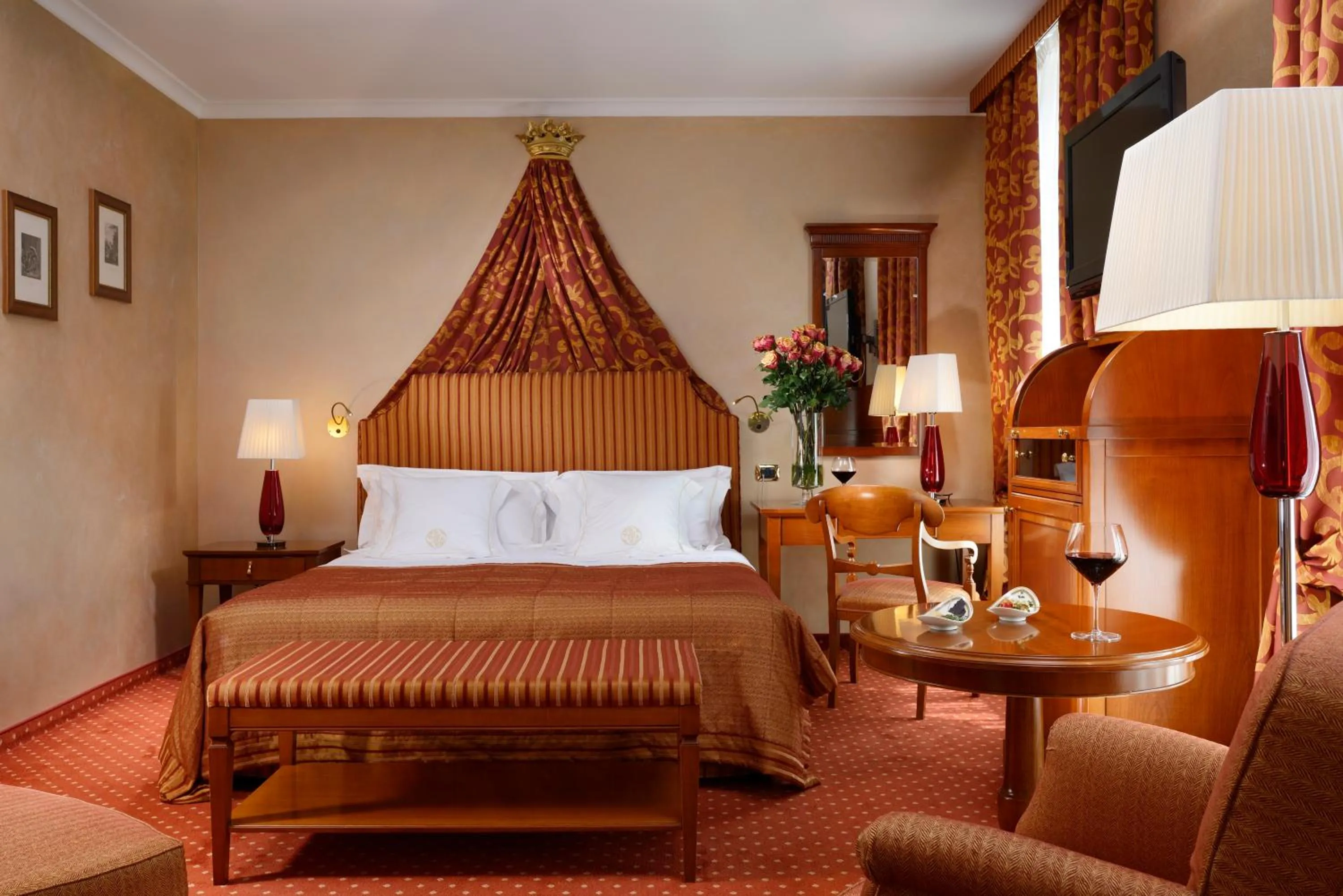 Photo of the whole room, Bed in Castello Dal Pozzo Resort Lago Maggiore - Preferred Hotels &amp; Resorts