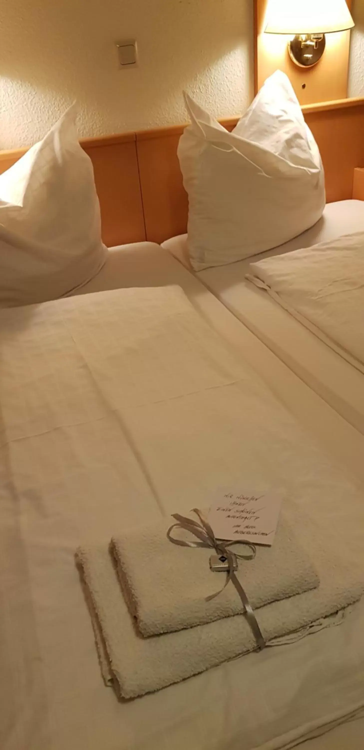 Bed in Hotel Altberesinchen Bed in Hotel Altberesinchen