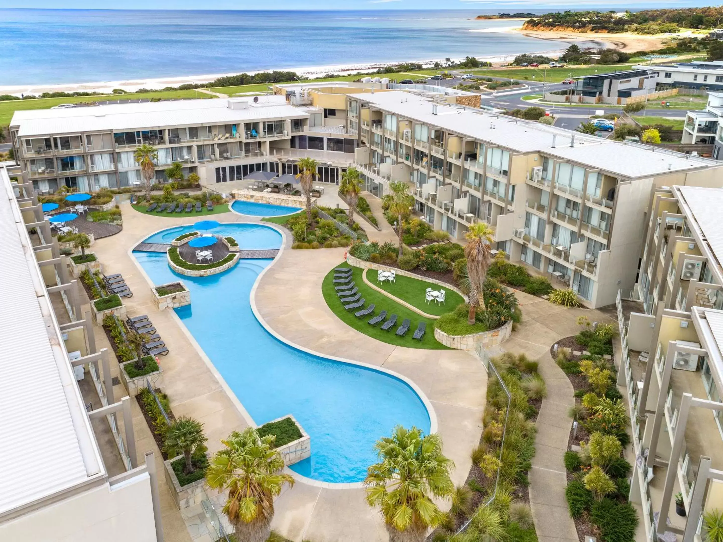 Pool View in Wyndham Resort Torquay