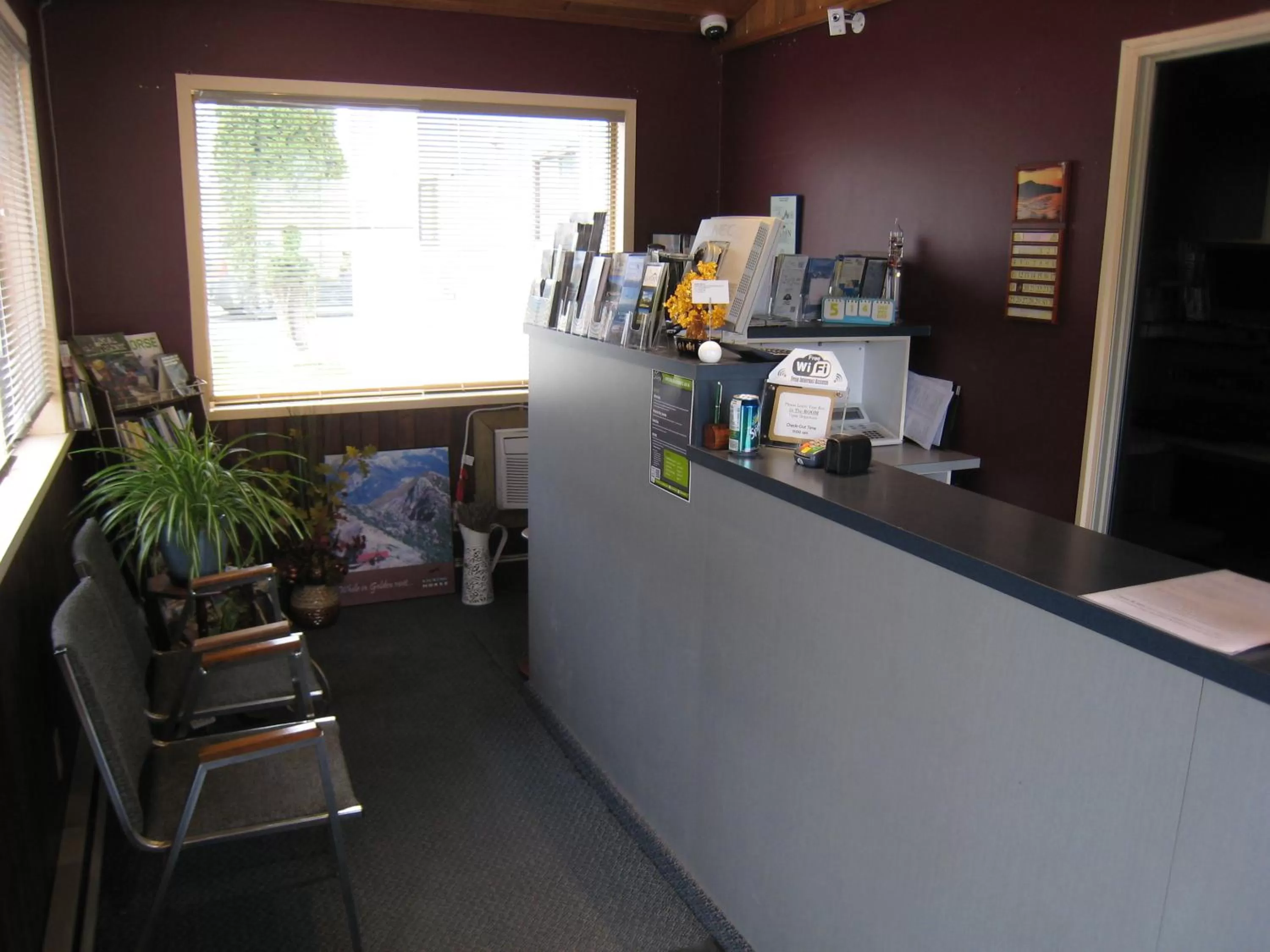 Lobby or reception in Rondo Motel