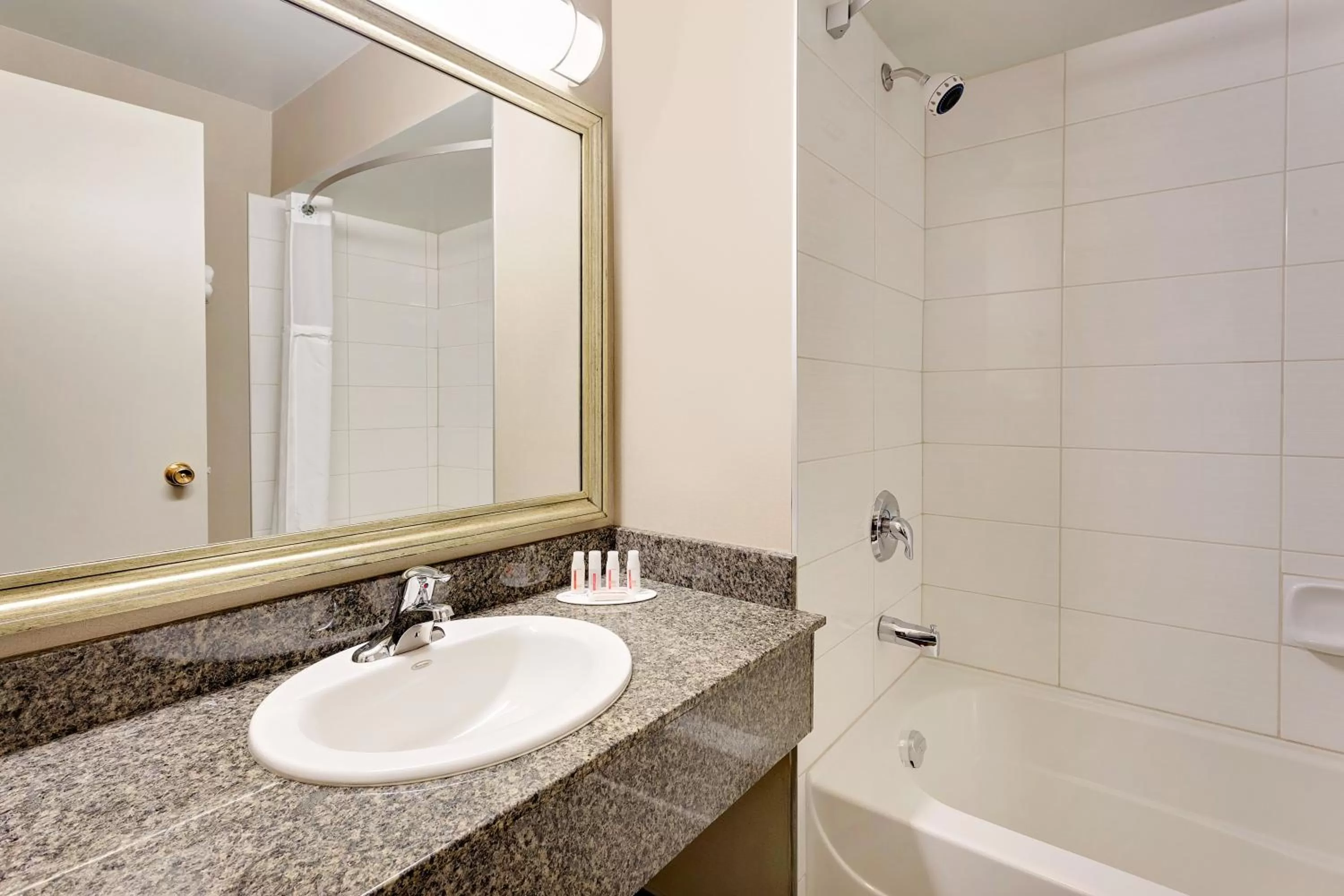 Bathroom in Ramada by Wyndham Kamloops