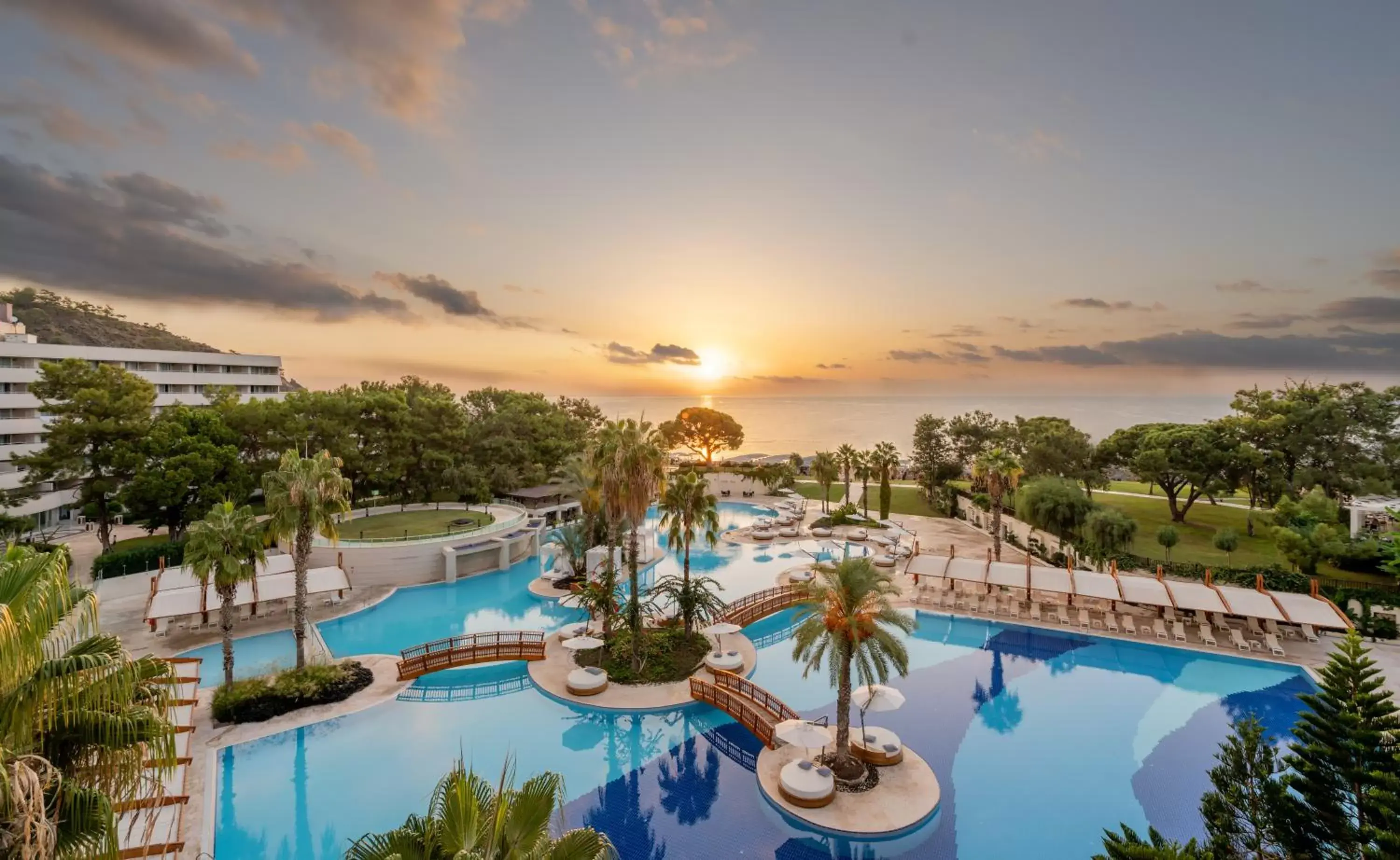 Entertainment, Pool View in Rixos Premium Tekirova - The Land of Legends Access