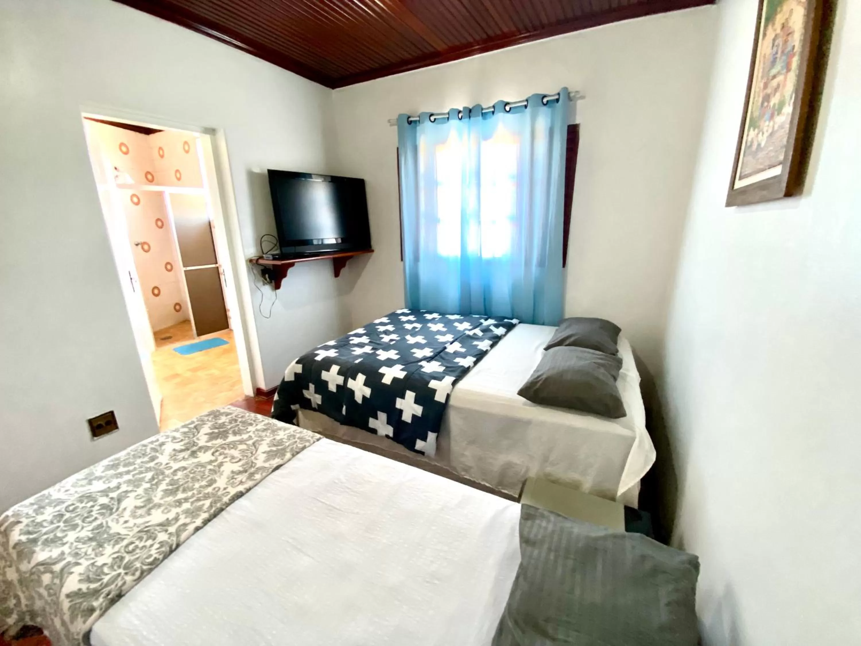 Bed in Pousada Casa de Bragança