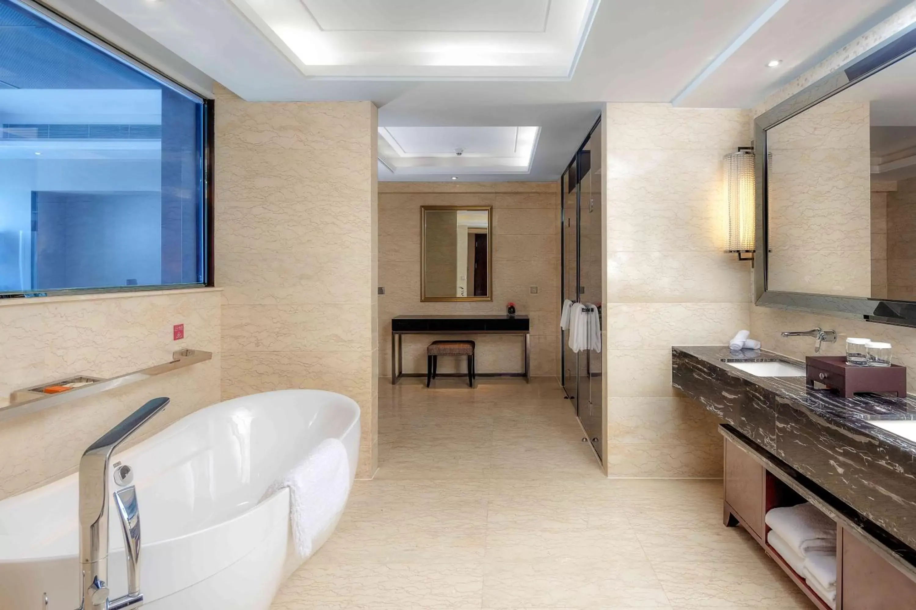 Bathroom in Crowne Plaza Hotel Lanzhou, an IHG Hotel
