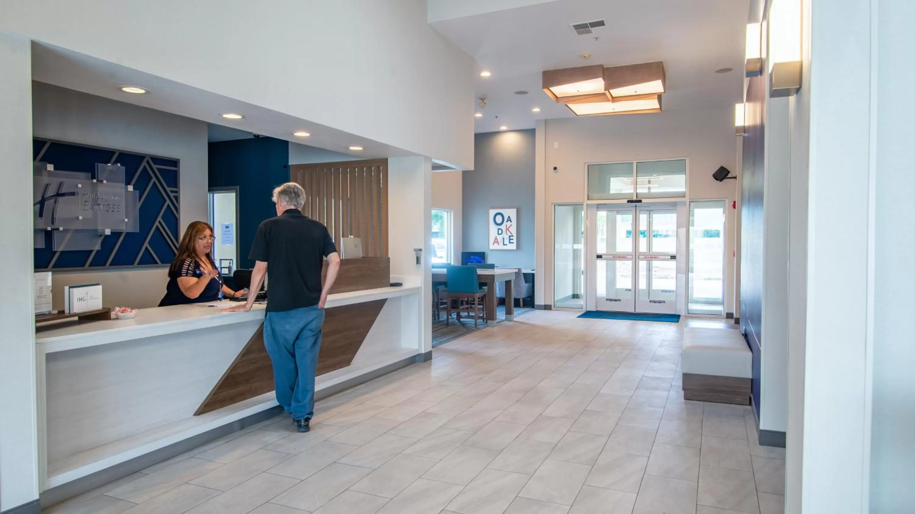 Property building in Holiday Inn Express Oakdale by IHG