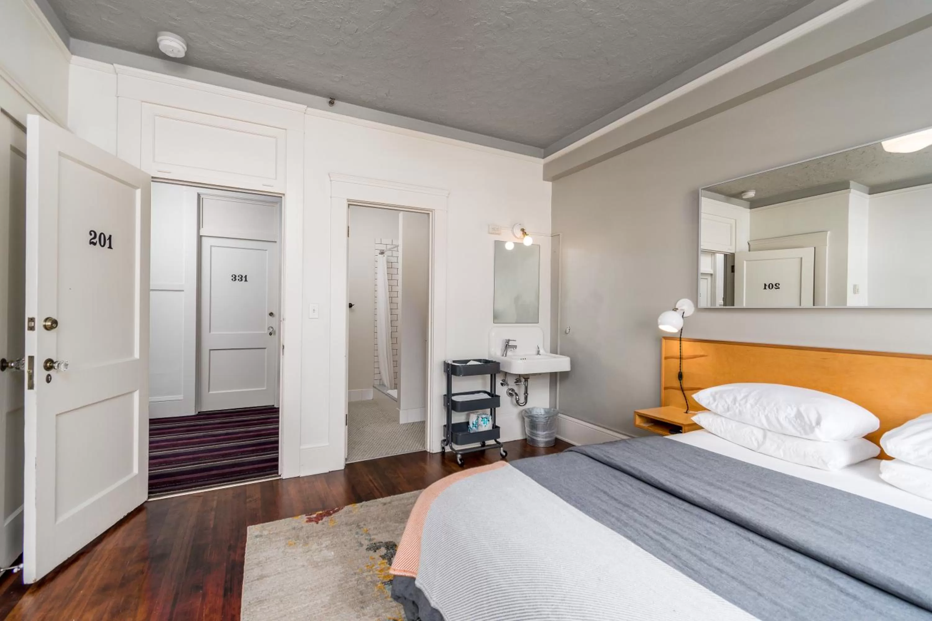 Bed in Norblad Hotel