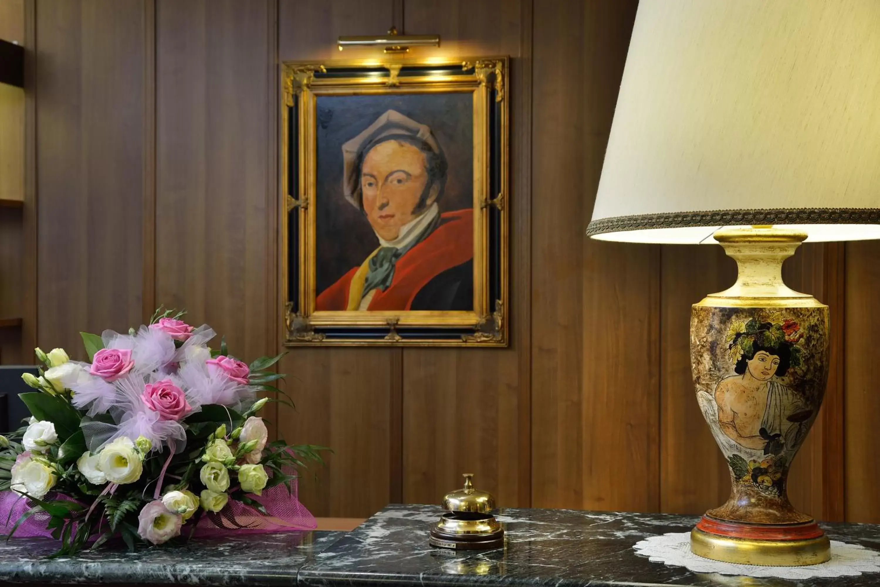 Lobby or reception in Hotel Rossini