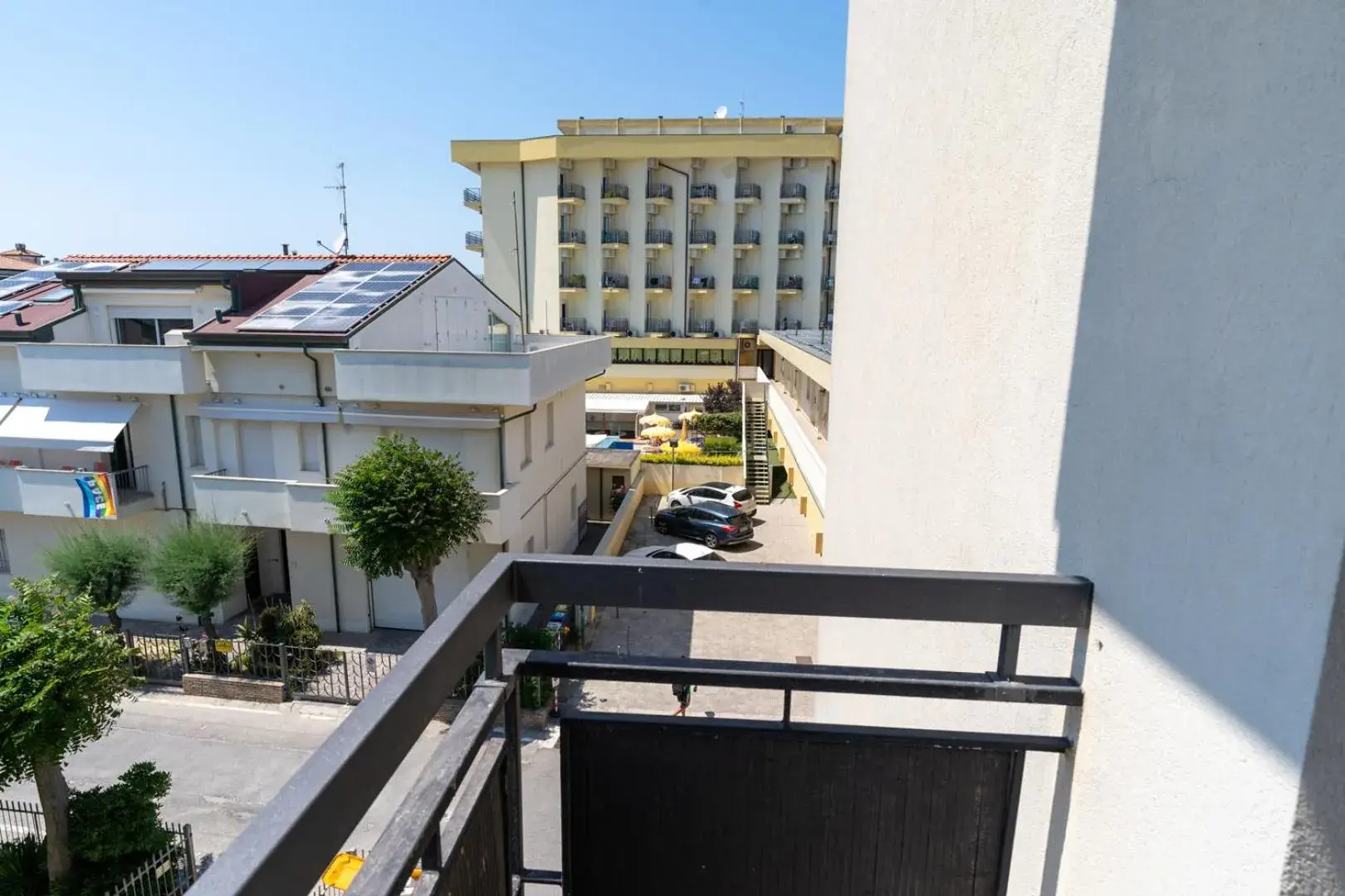 Balcony/Terrace in Hotel Milanese