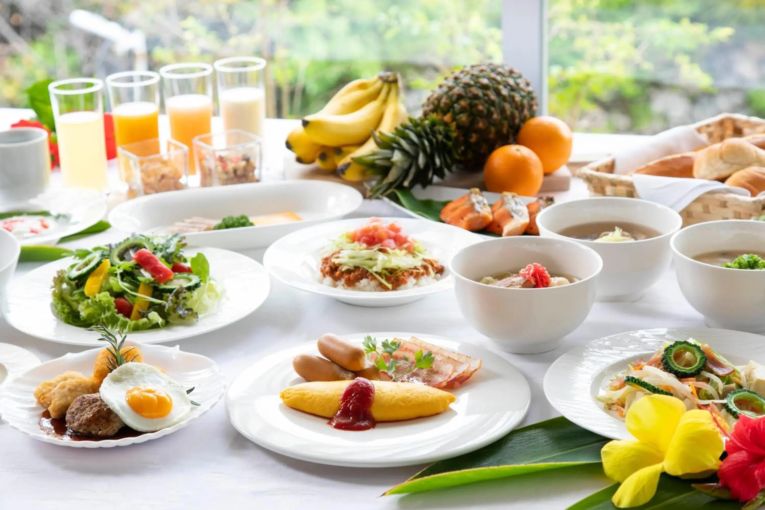 Breakfast in DoubleTree by Hilton Naha Shuri Castle Breakfast in DoubleTree by Hilton Naha Shuri Castle