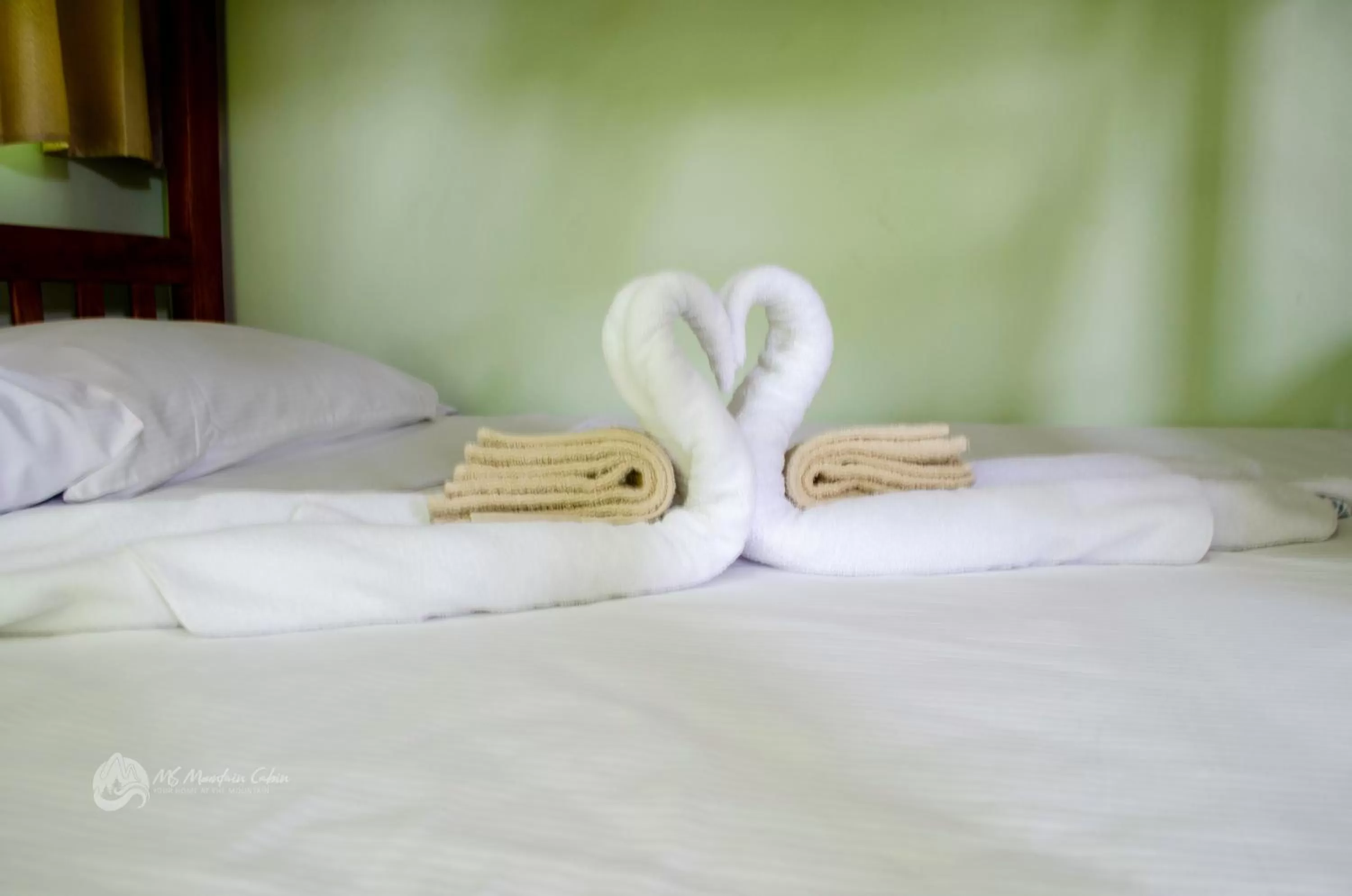 Bed in MS Mountain Cabin