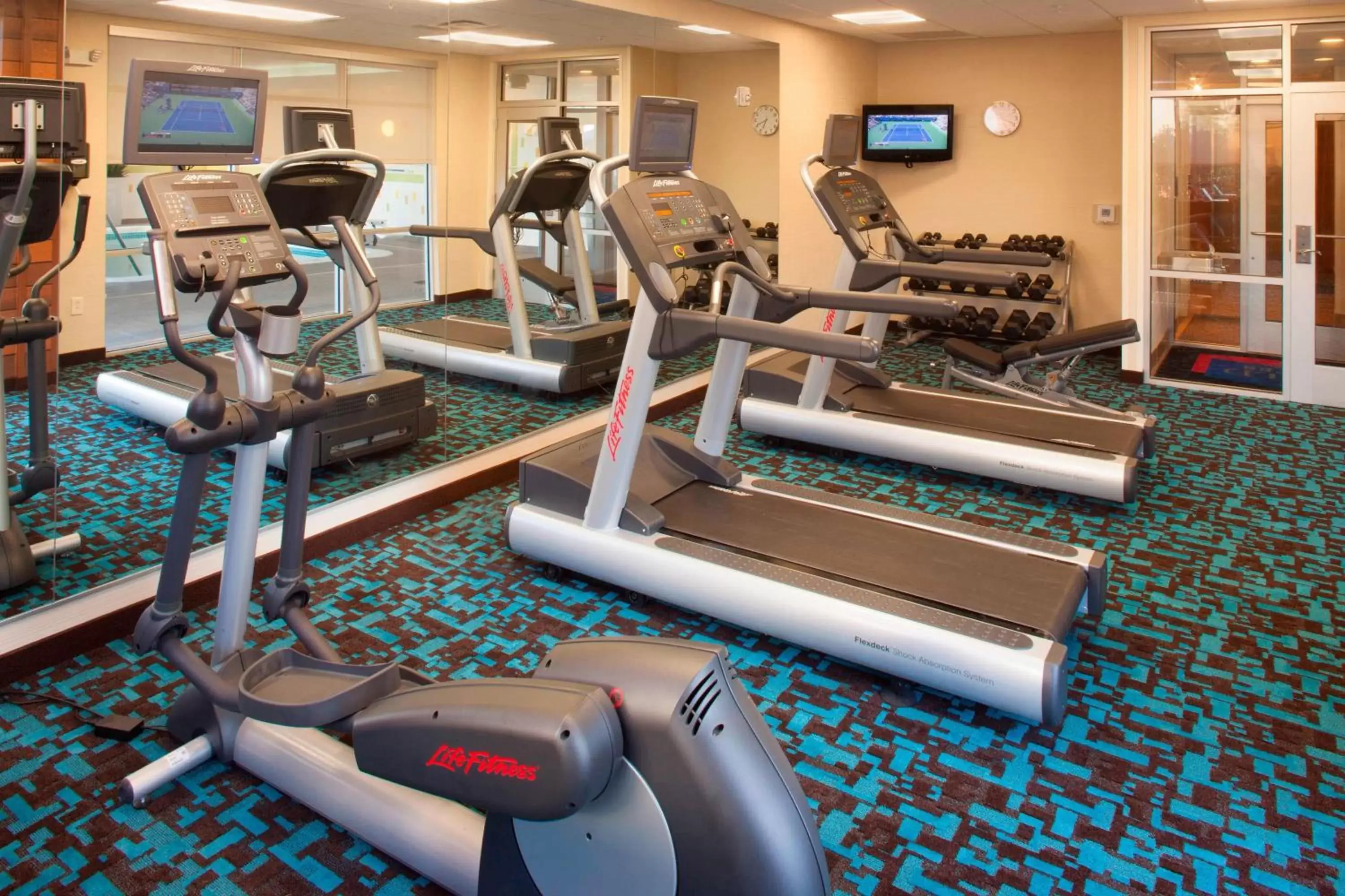 Fitness centre/facilities, Fitness Center/Facilities in Fairfield Inn & Suites by Marriott Atlanta Gwinnett Place