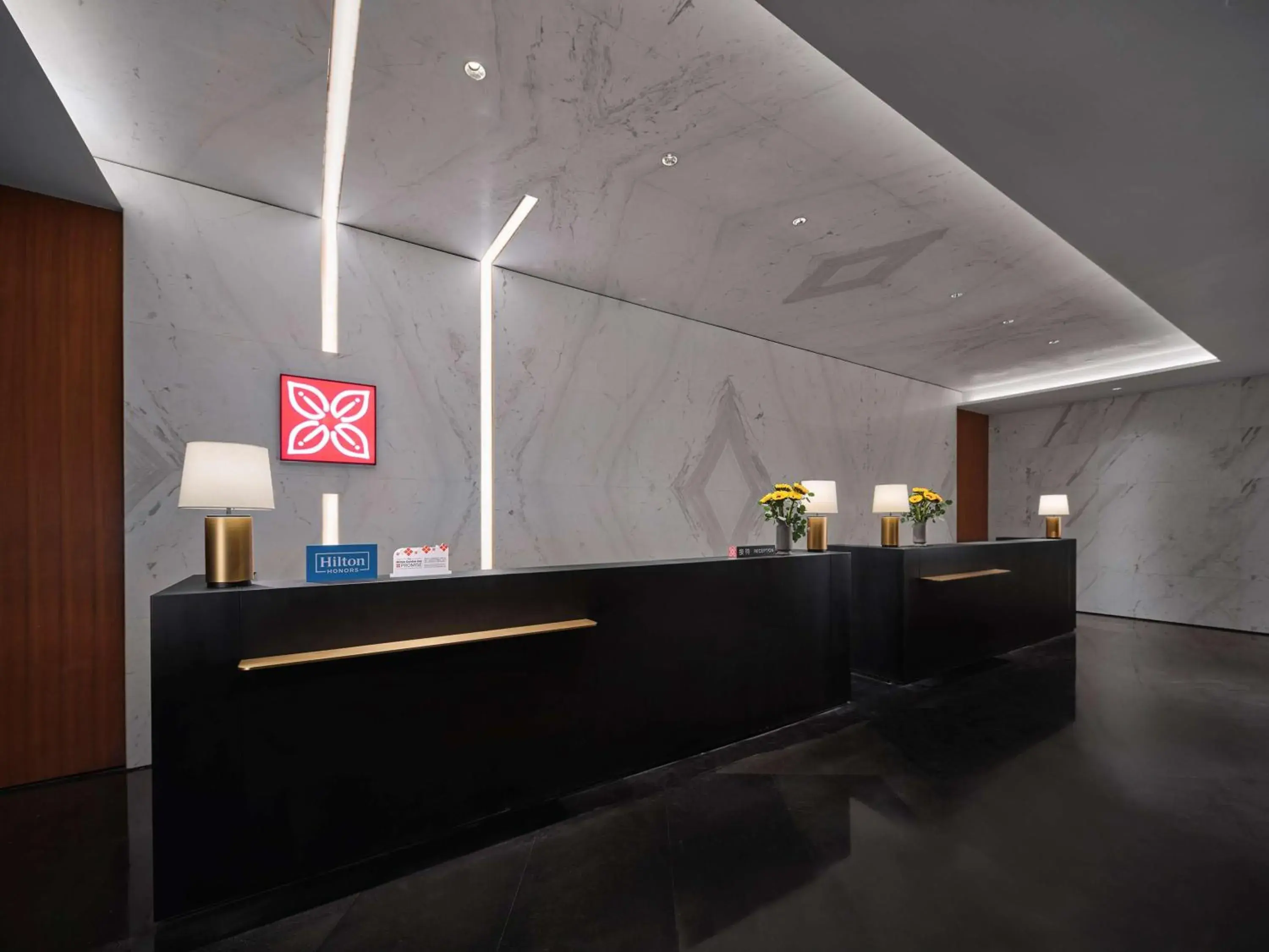 Lobby or reception, Lobby/Reception in Hilton Garden Inn Guangzhou Tianhe