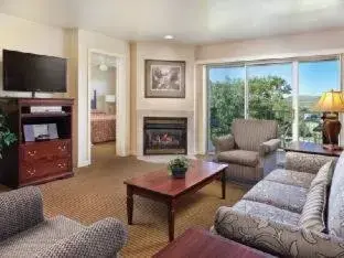 Living room, Seating Area in WorldMark Branson