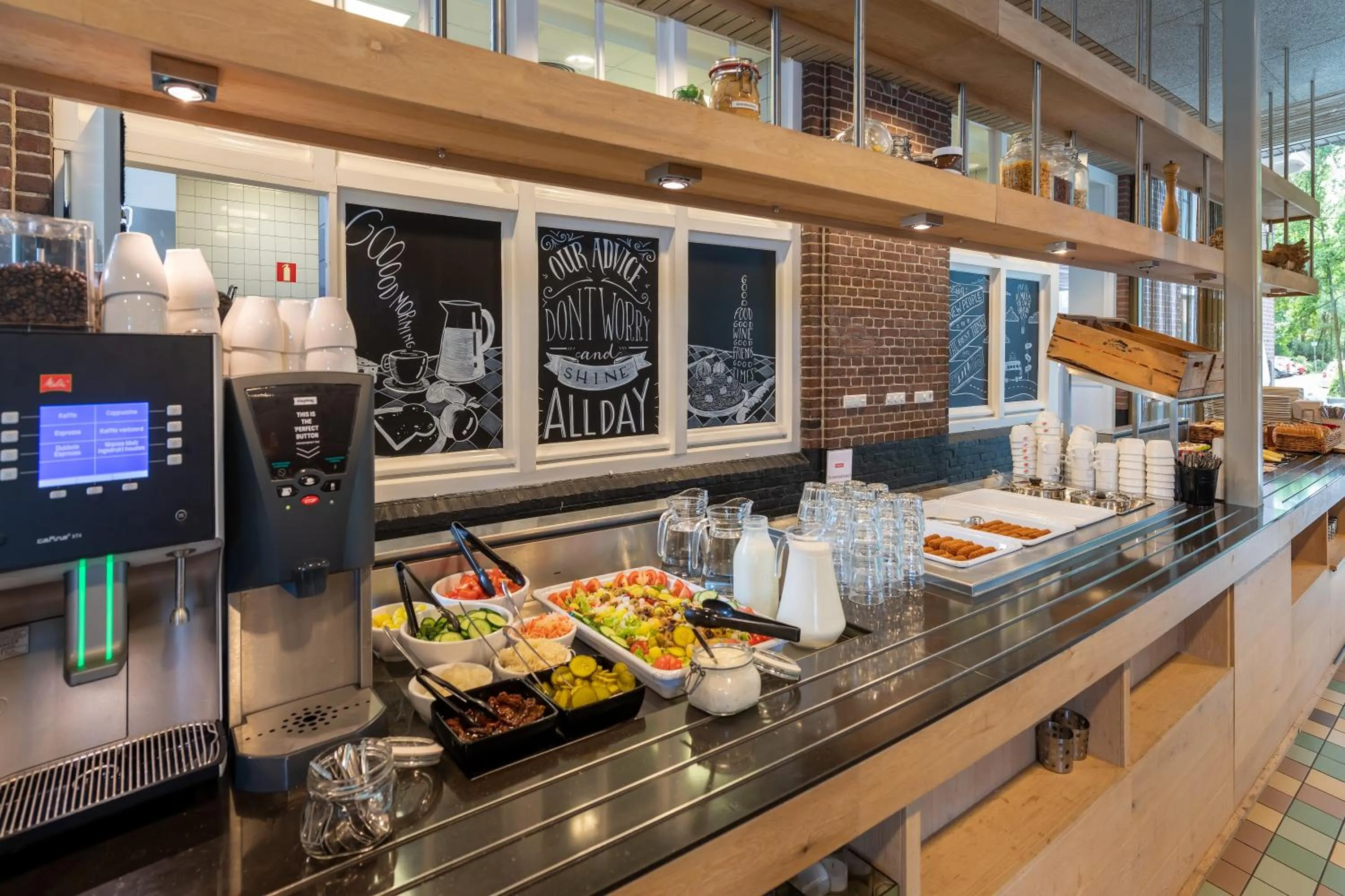 Dinner in Stayokay Hostel Soest