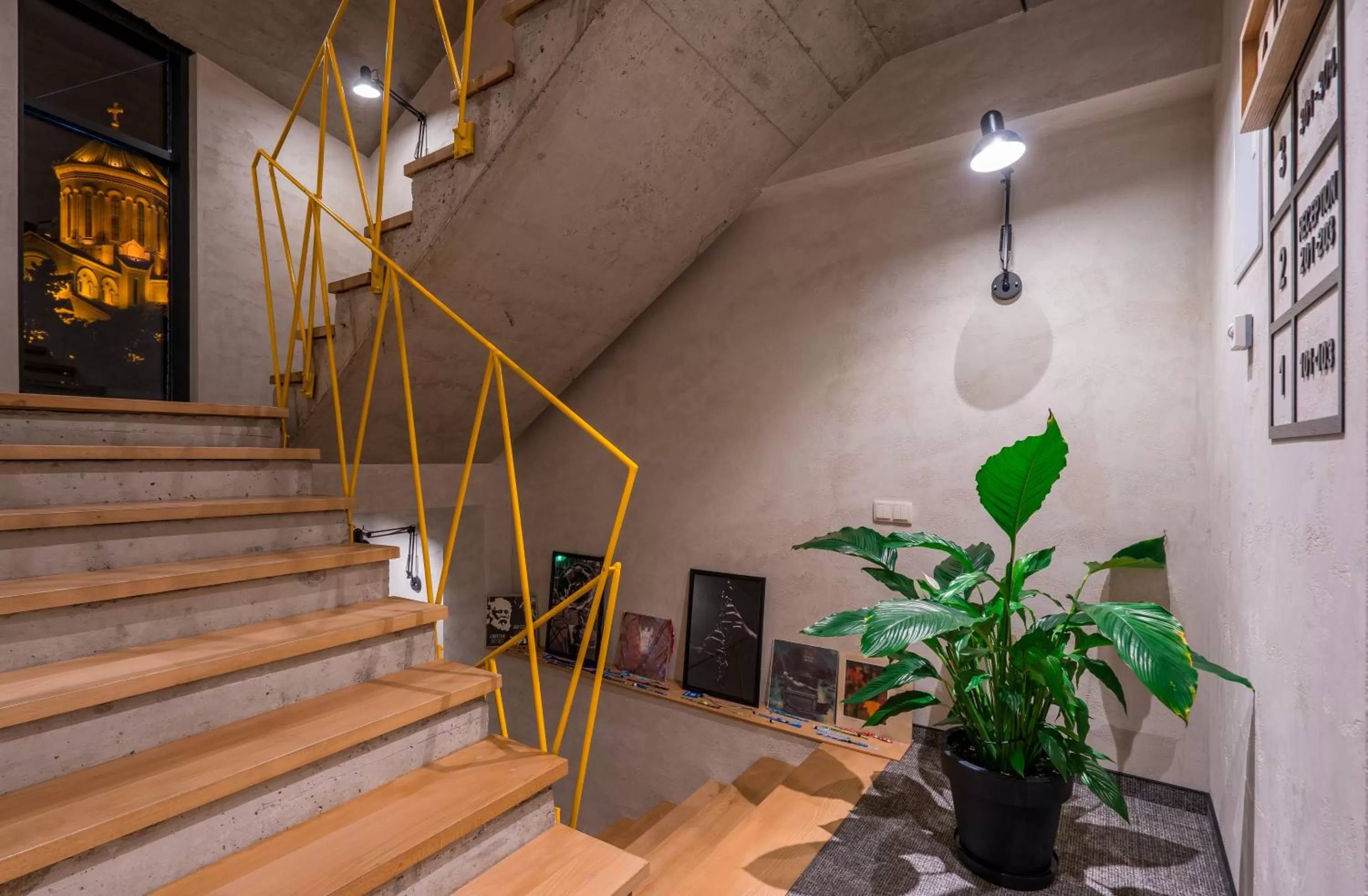 Lobby or reception in Tbilisi Story Hotel