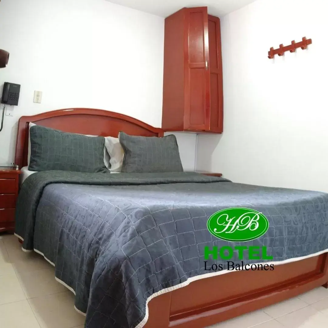 Bed in HOTEL LOS BALCONES Bed in HOTEL LOS BALCONES