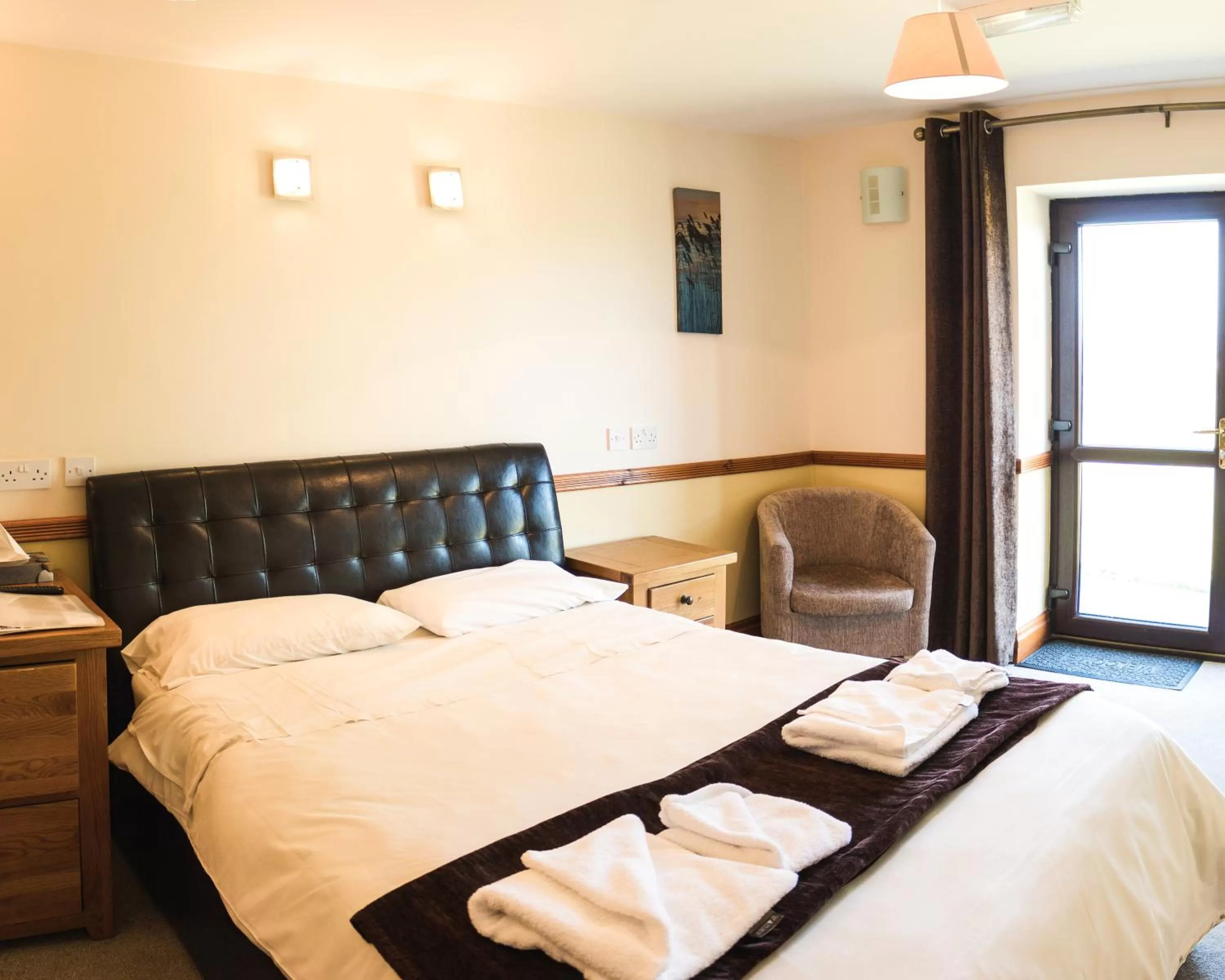 Bed in Fernhill Bed and Breakfast