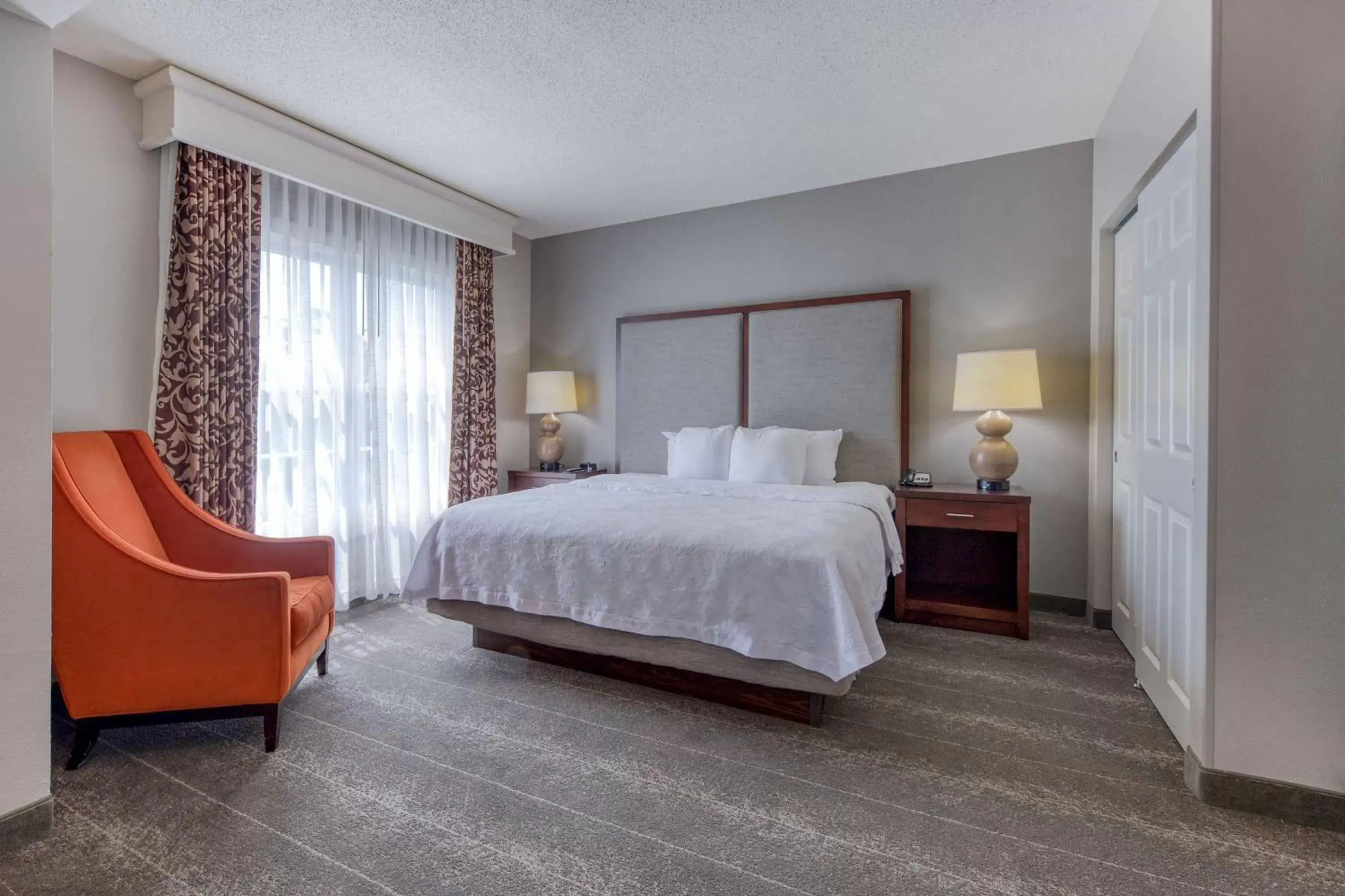 Bed in Homewood Suites by Hilton Olmsted Village