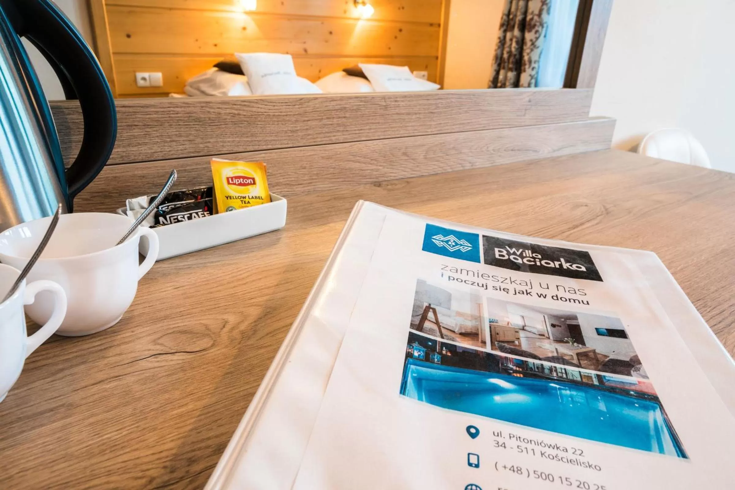 Photo of the whole room, Bed in Willa Baciarka-basen, sauny i jacuzzi